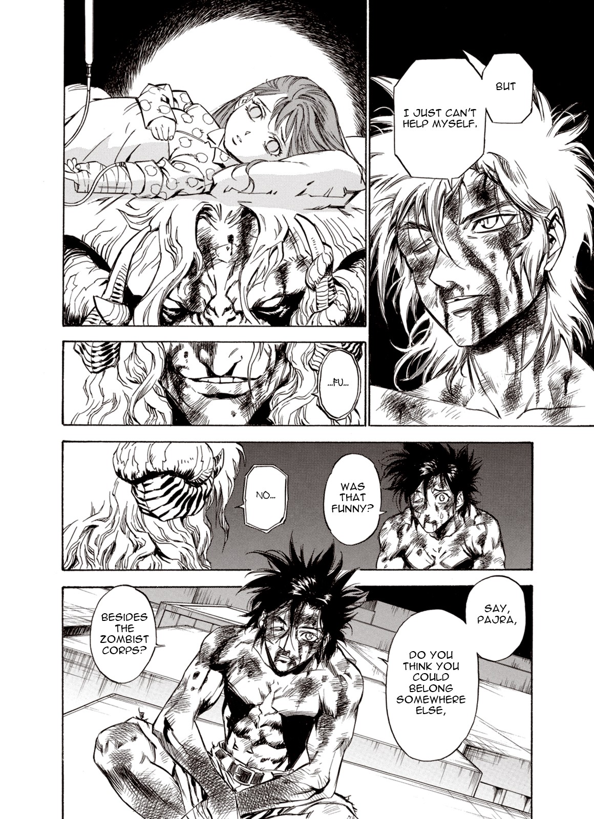 Kouya ni Kemono Doukokusu Chapter 38 page 19 - Chapter 38: Fierce God