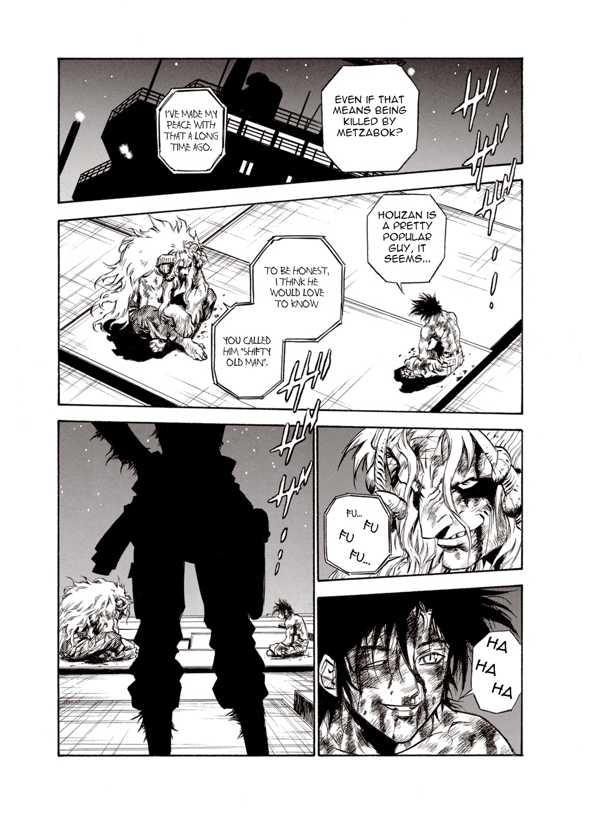 Kouya ni Kemono Doukokusu Chapter 38 page 21 - Chapter 38: Fierce God
