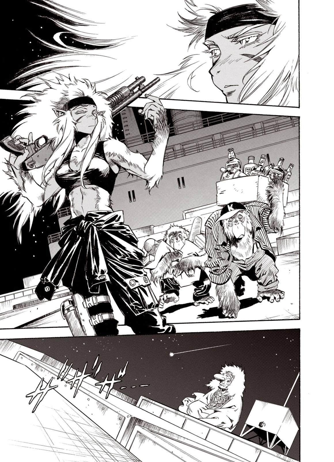 Kouya ni Kemono Doukokusu Chapter 38 page 22 - Chapter 38: Fierce God