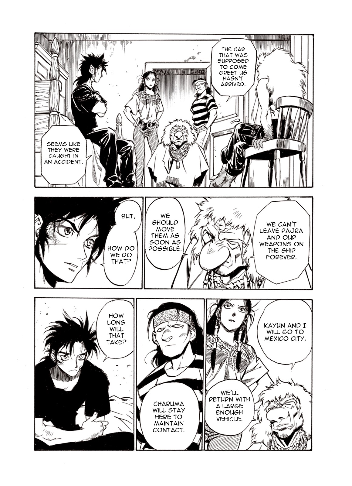 Kouya ni Kemono Doukokusu Chapter 39 page 10 - Chapter 39: Disturbance