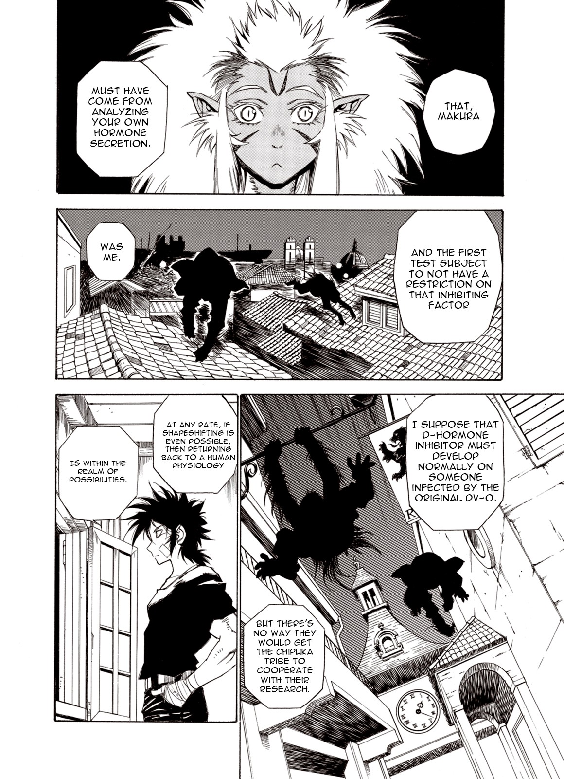 Kouya ni Kemono Doukokusu Chapter 39 page 14 - Chapter 39: Disturbance
