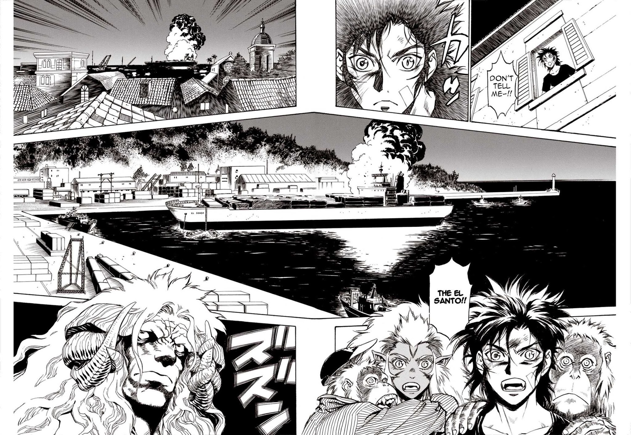 Kouya ni Kemono Doukokusu Chapter 39 page 16 - Chapter 39: Disturbance