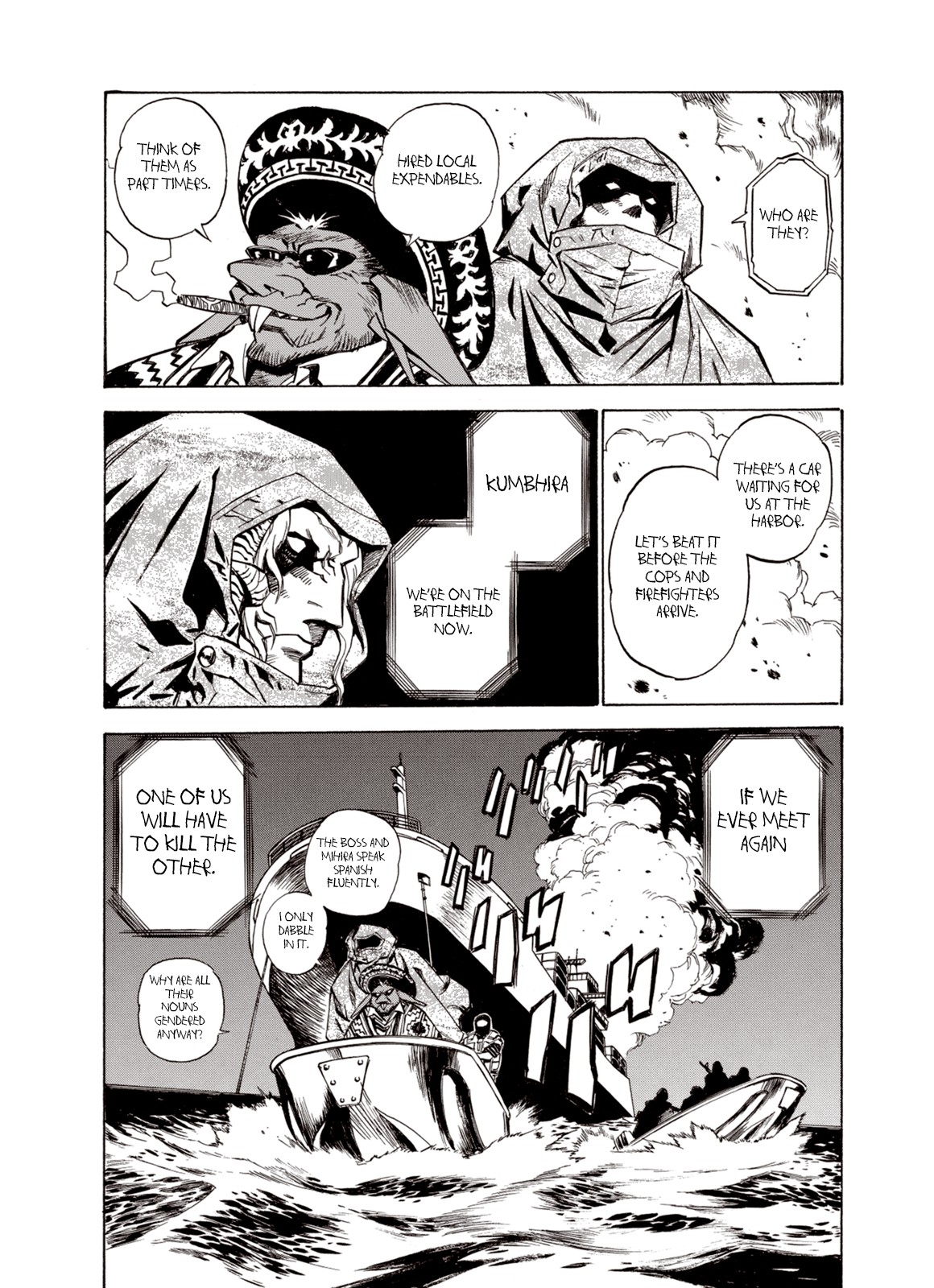 Kouya ni Kemono Doukokusu Chapter 39 page 18 - Chapter 39: Disturbance