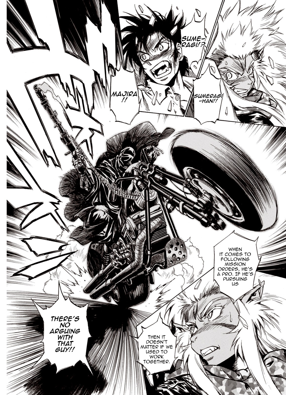 Kouya ni Kemono Doukokusu Chapter 40 page 24 - Chapter 40: Pursuit