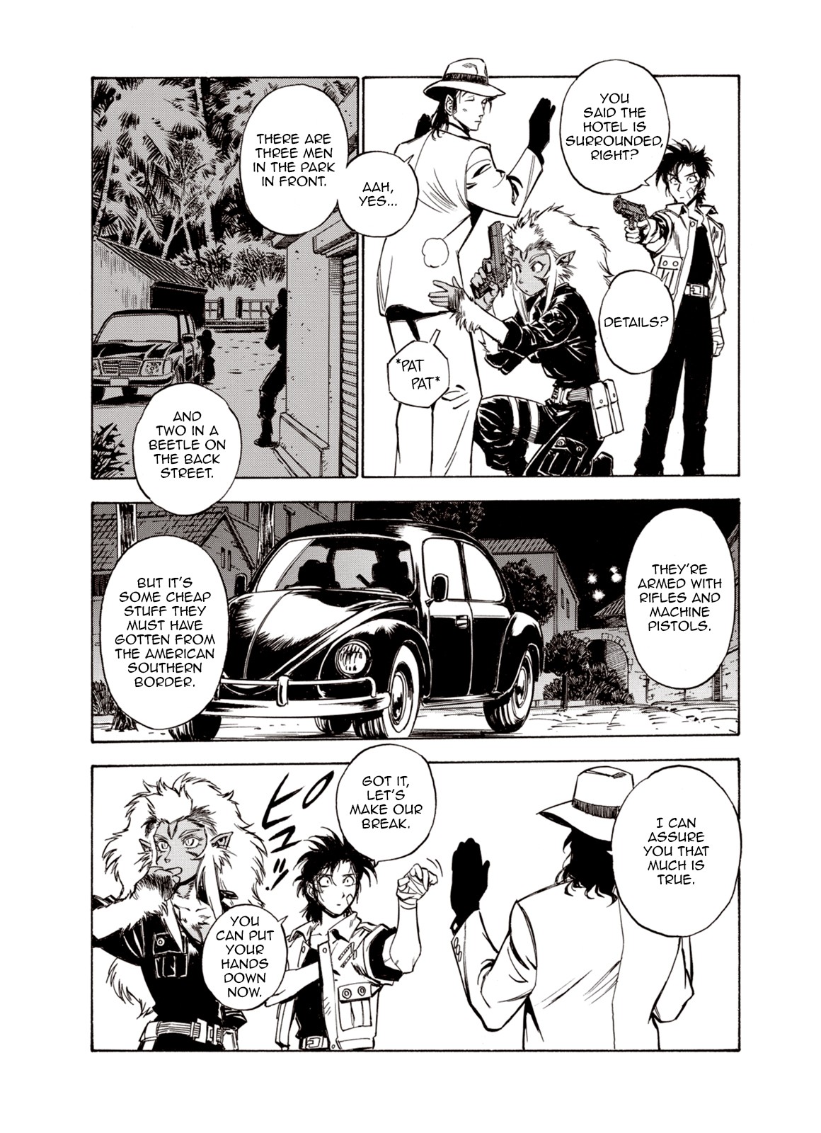 Kouya ni Kemono Doukokusu Chapter 40 page 4 - Chapter 40: Pursuit