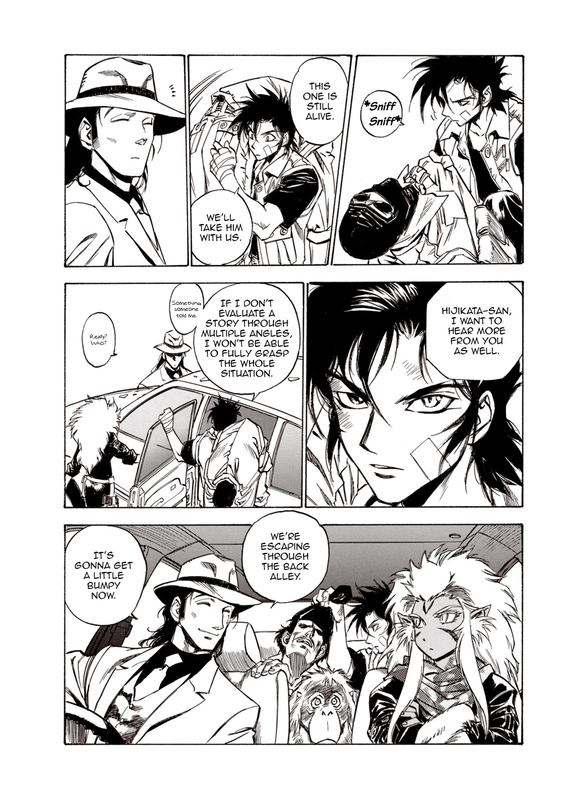 Kouya ni Kemono Doukokusu Chapter 40 page 6 - Chapter 40: Pursuit