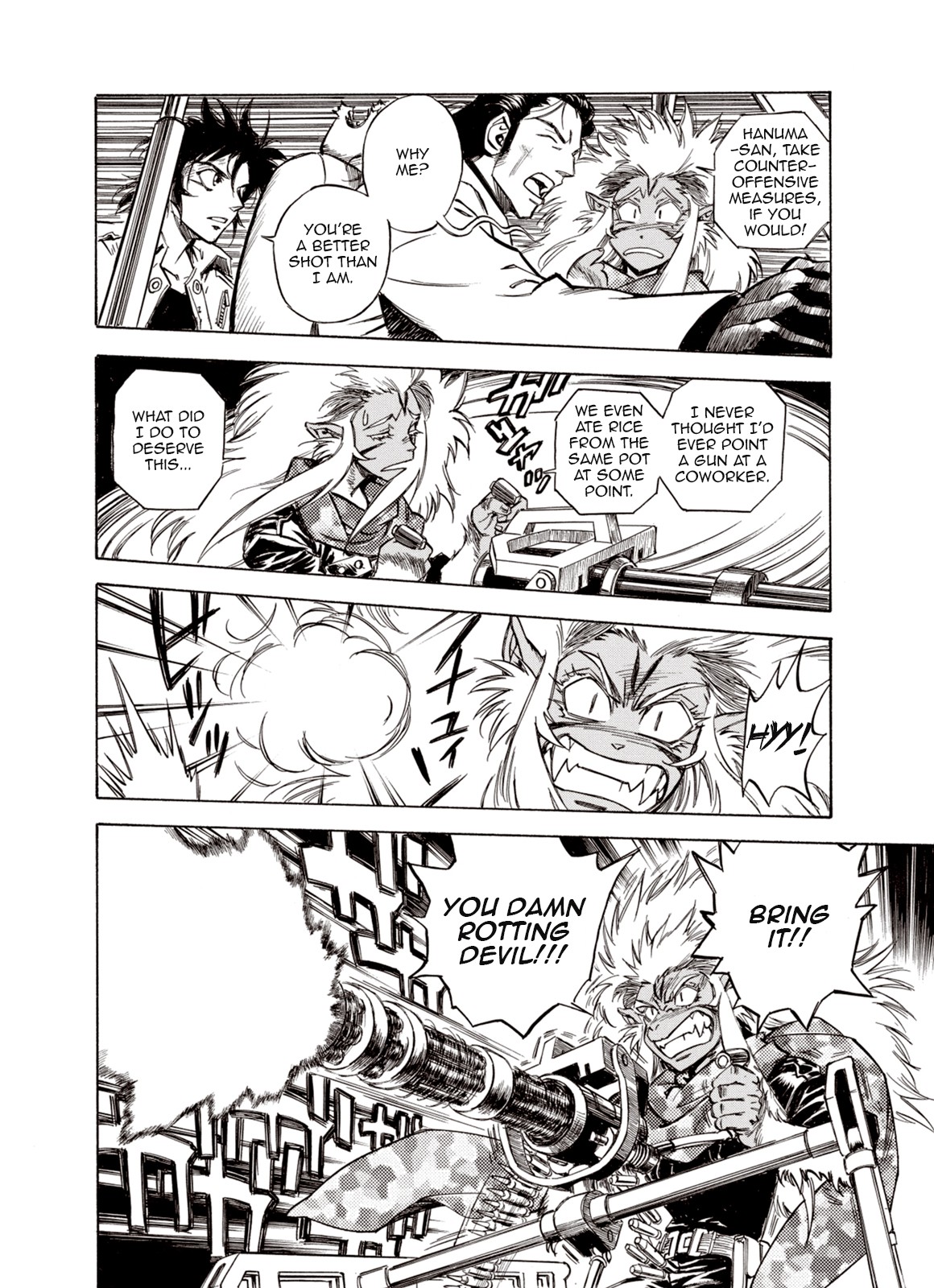Kouya ni Kemono Doukokusu Chapter 41 page 10 - Chapter 41: Target