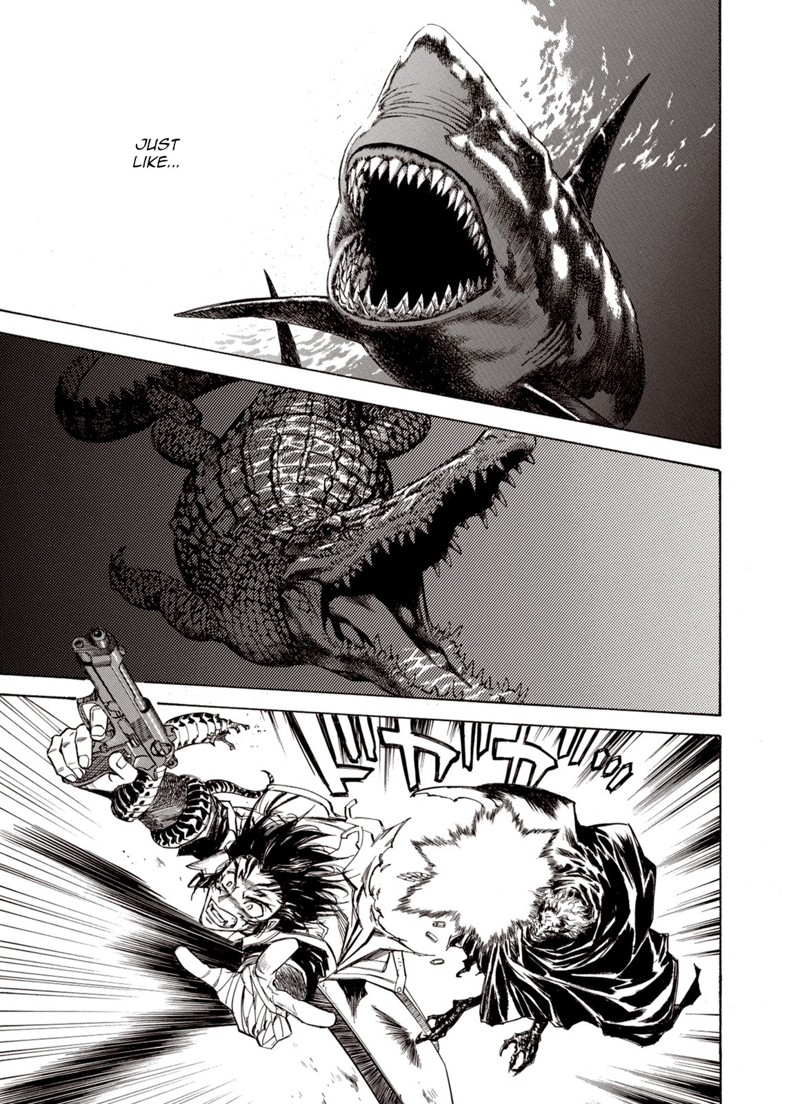 Kouya ni Kemono Doukokusu Chapter 42 page 10 - Chapter 42: Typhoon
