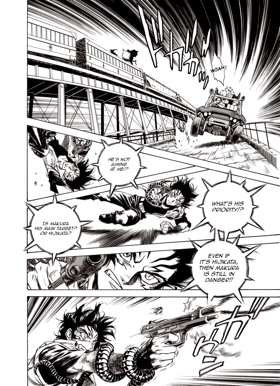 Kouya ni Kemono Doukokusu Chapter 42 page 11 - Chapter 42: Typhoon