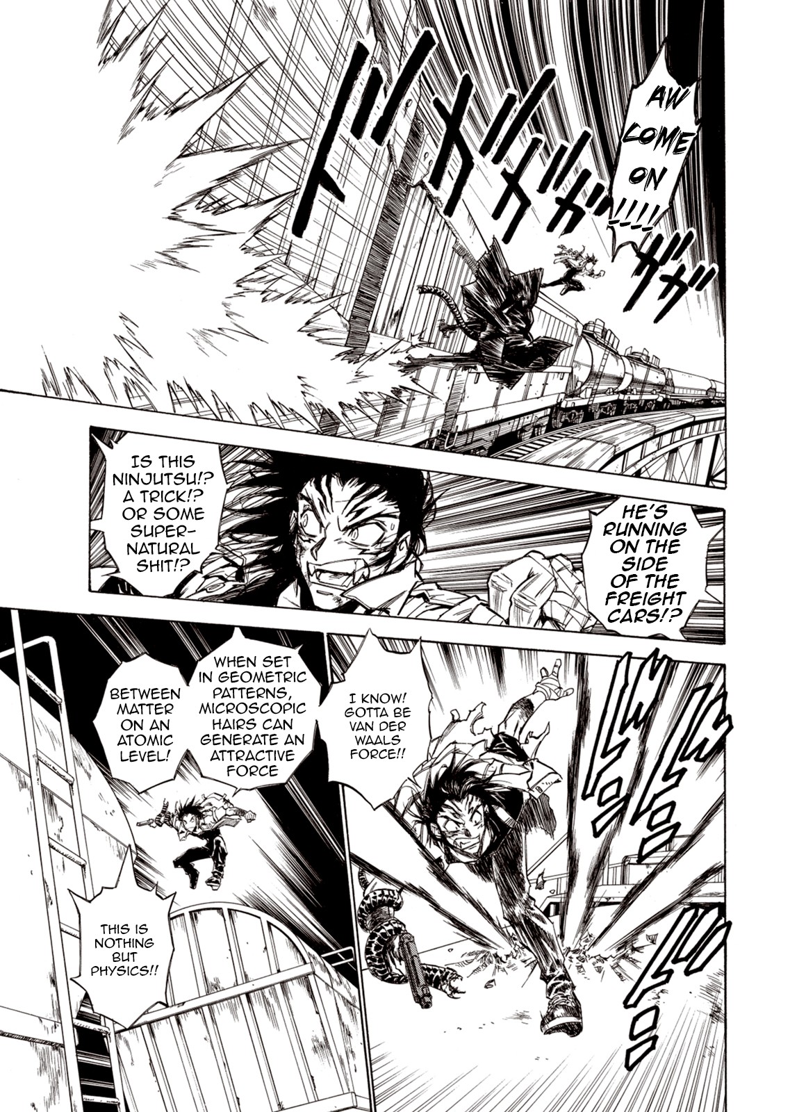 Kouya ni Kemono Doukokusu Chapter 42 page 14 - Chapter 42: Typhoon