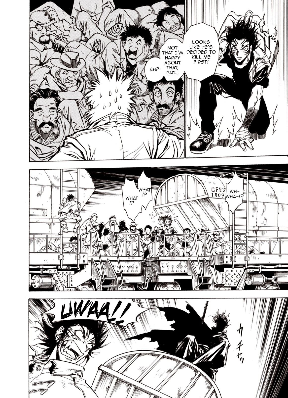 Kouya ni Kemono Doukokusu Chapter 42 page 15 - Chapter 42: Typhoon