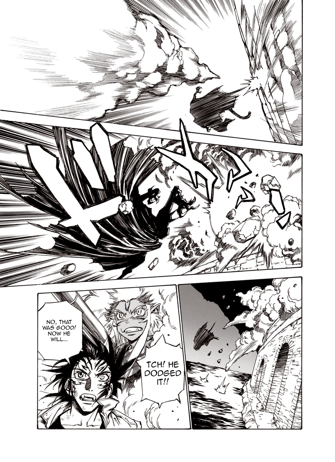 Kouya ni Kemono Doukokusu Chapter 43 page 10 - Chapter 43: Evil Dragon