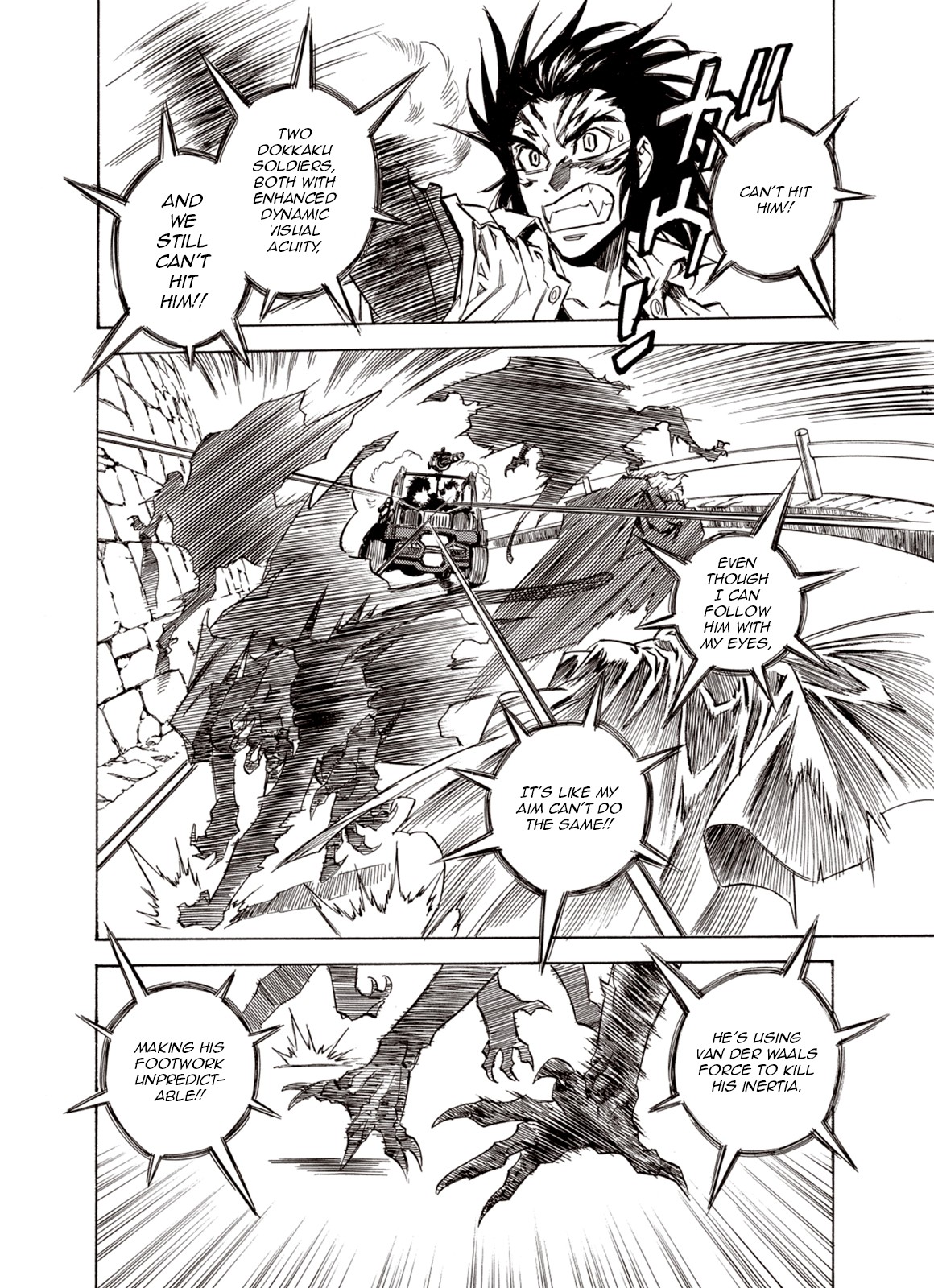 Kouya ni Kemono Doukokusu Chapter 43 page 14 - Chapter 43: Evil Dragon