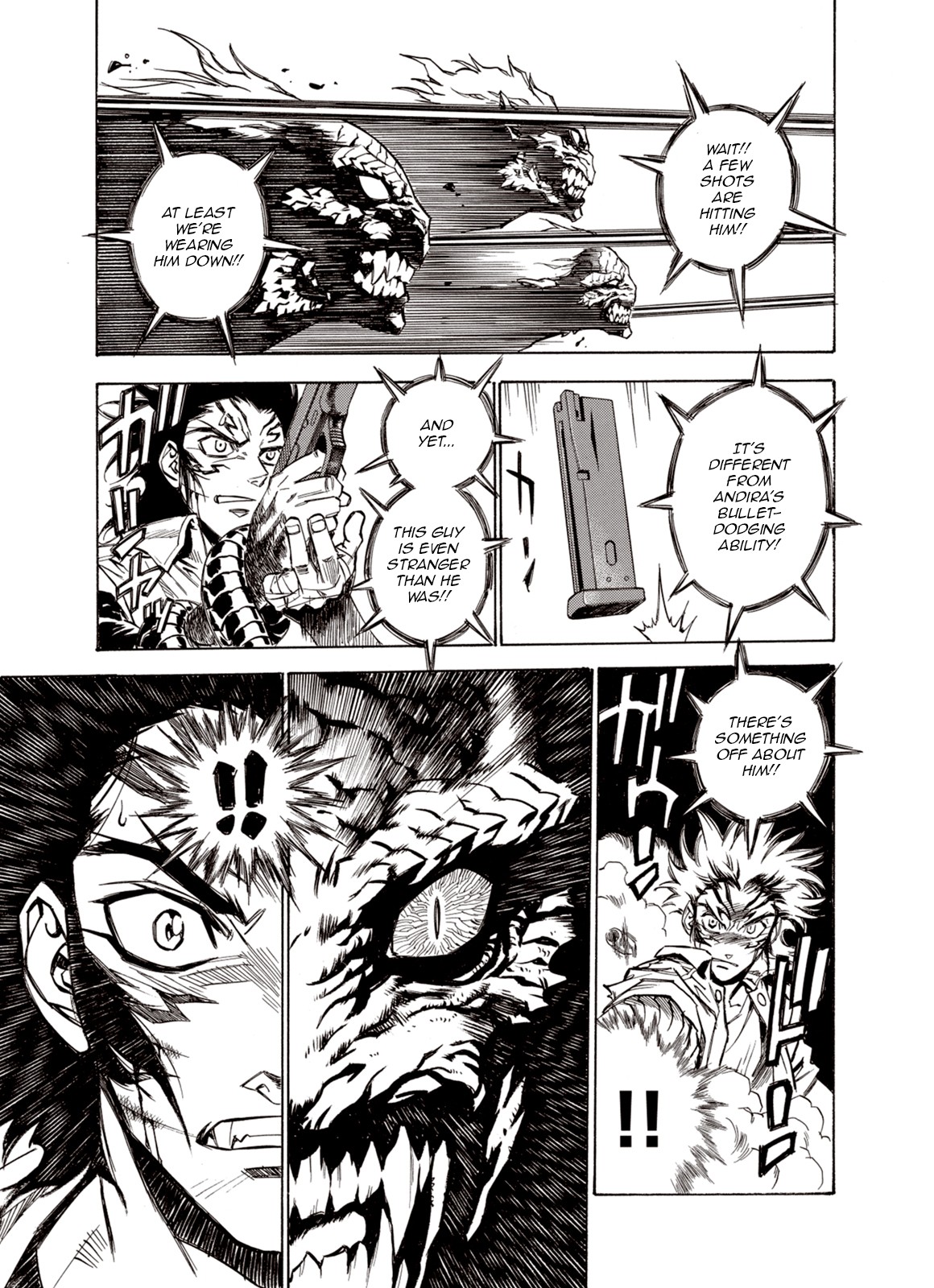 Kouya ni Kemono Doukokusu Chapter 43 page 15 - Chapter 43: Evil Dragon