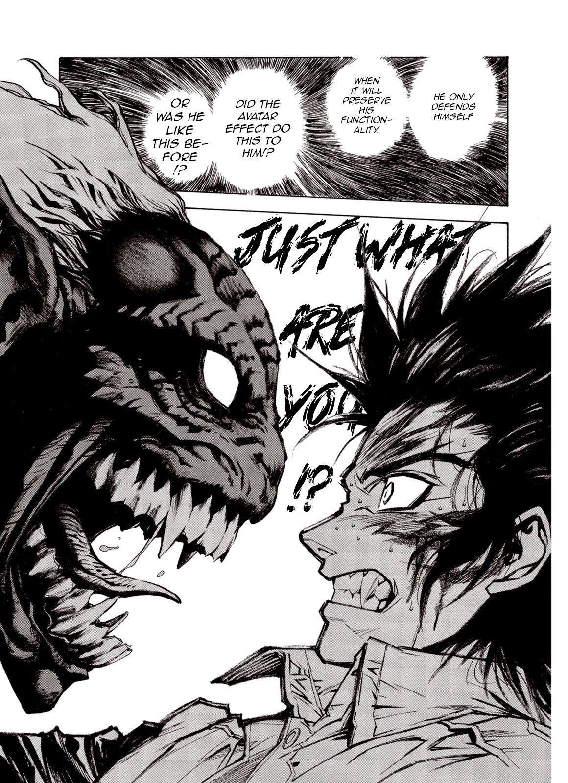 Kouya ni Kemono Doukokusu Chapter 43 page 17 - Chapter 43: Evil Dragon