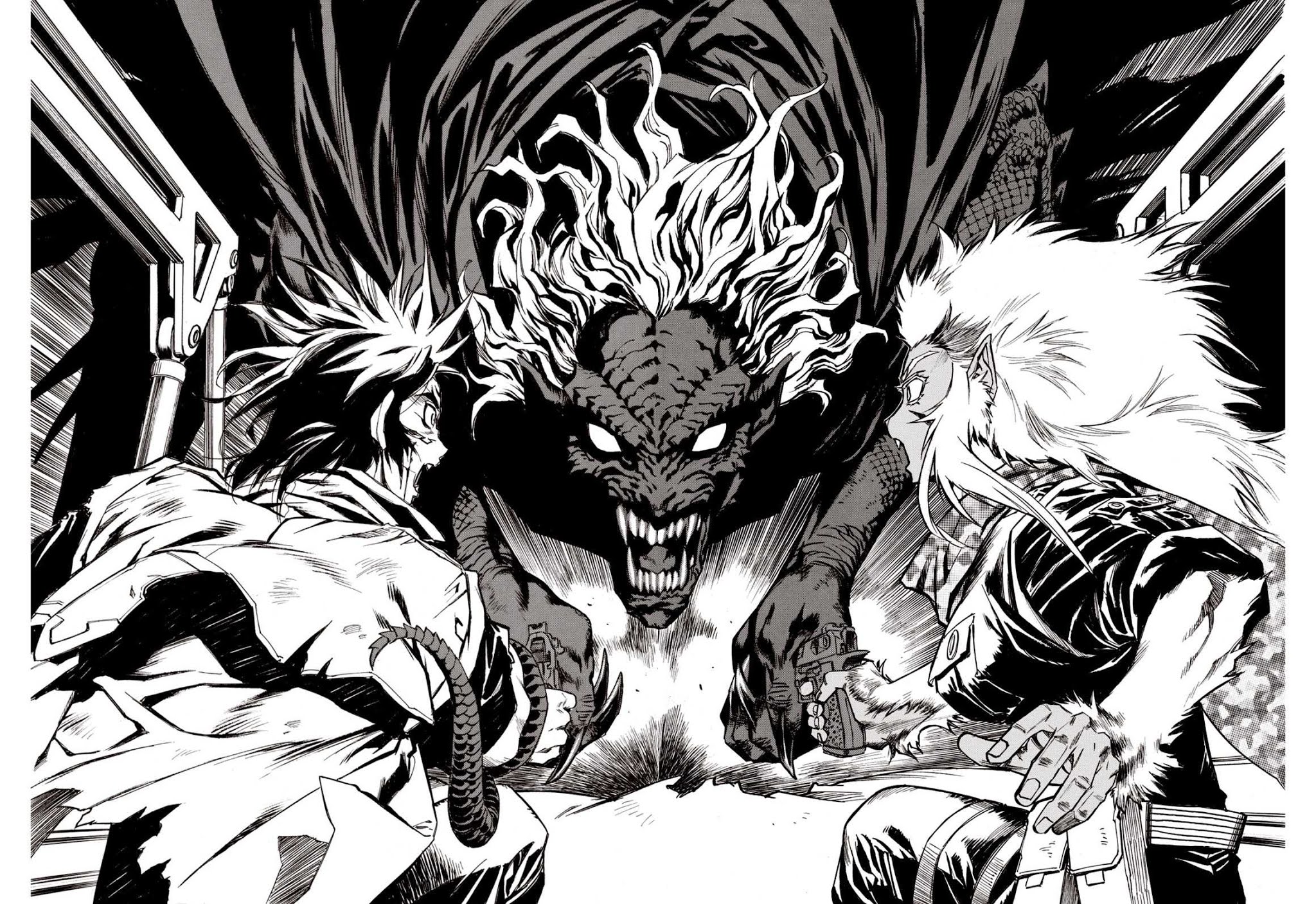 Kouya ni Kemono Doukokusu Chapter 43 page 18 - Chapter 43: Evil Dragon