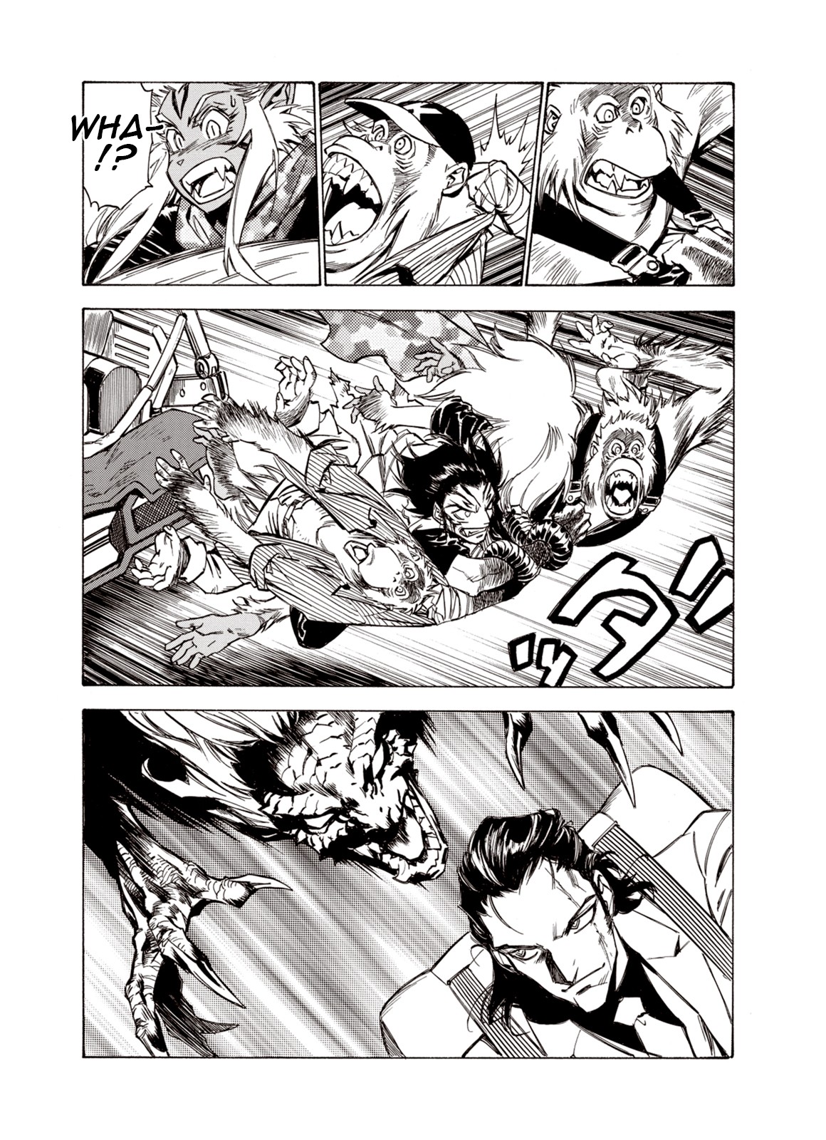 Kouya ni Kemono Doukokusu Chapter 43 page 21 - Chapter 43: Evil Dragon