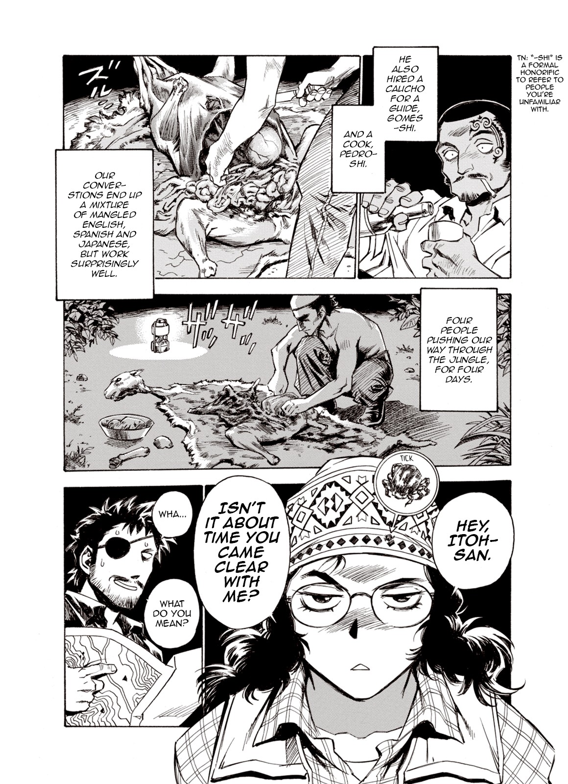 Kouya ni Kemono Doukokusu Chapter 44 page 10 - Chapter 44: Boundaries
