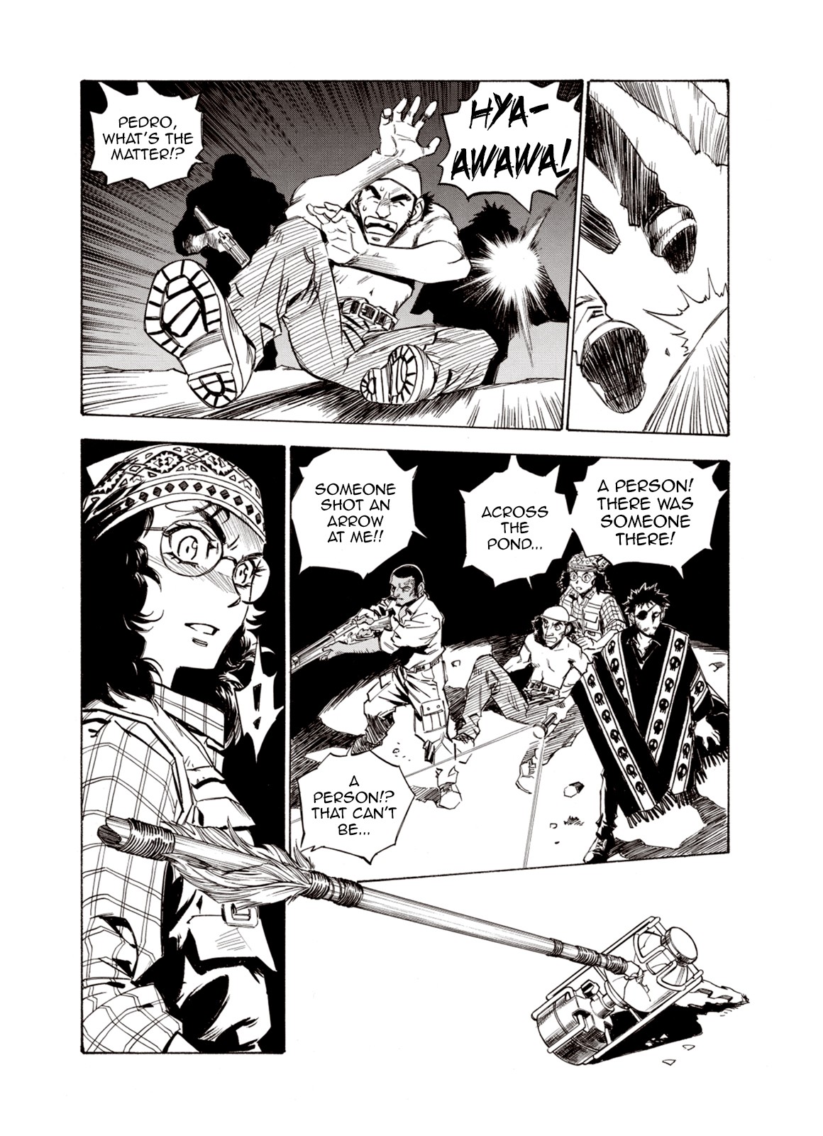 Kouya ni Kemono Doukokusu Chapter 44 page 13 - Chapter 44: Boundaries