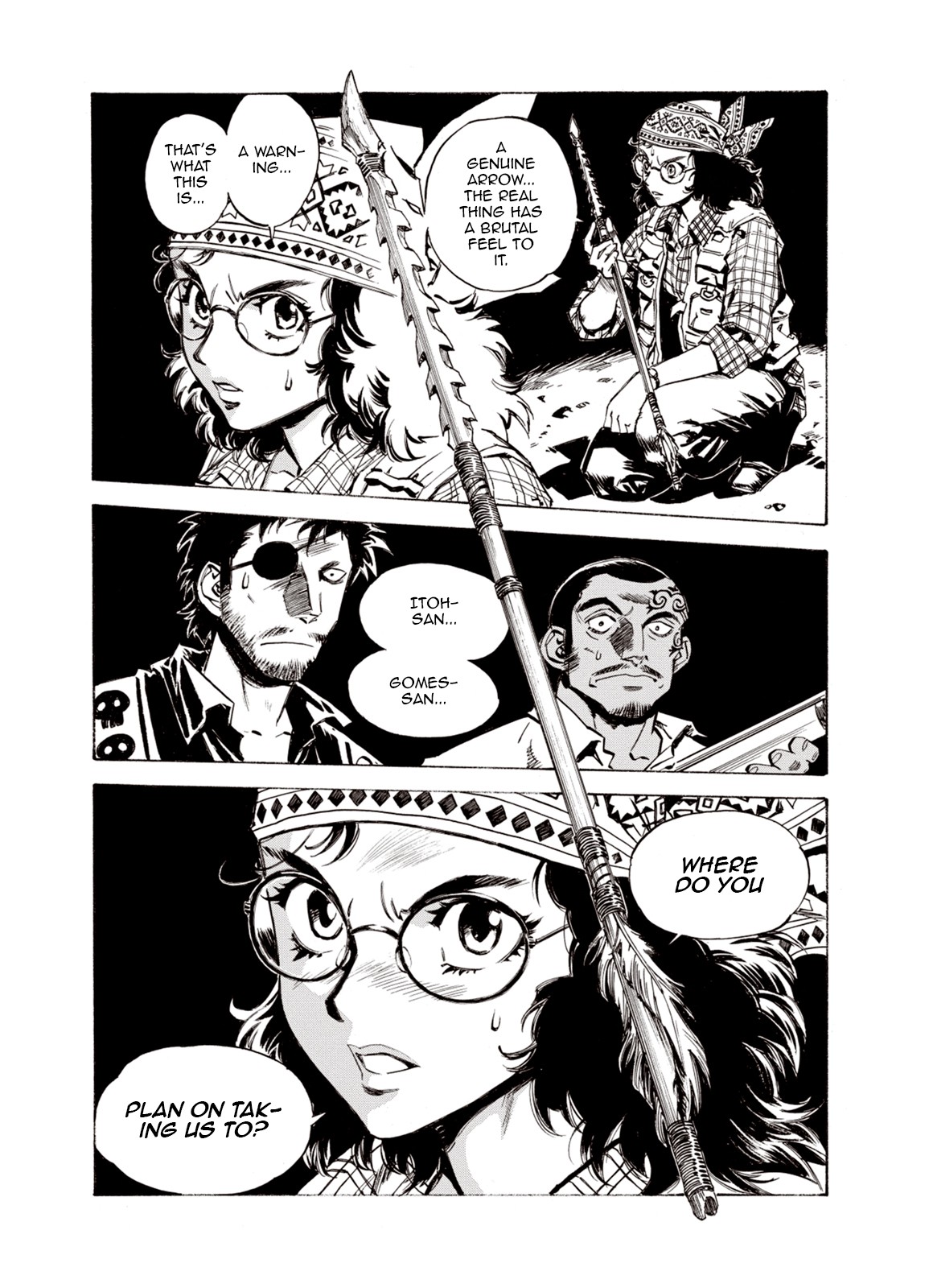 Kouya ni Kemono Doukokusu Chapter 44 page 15 - Chapter 44: Boundaries