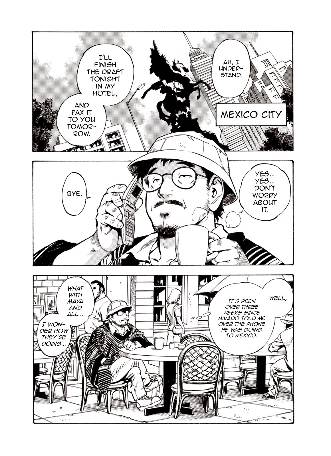 Kouya ni Kemono Doukokusu Chapter 44 page 17 - Chapter 44: Boundaries
