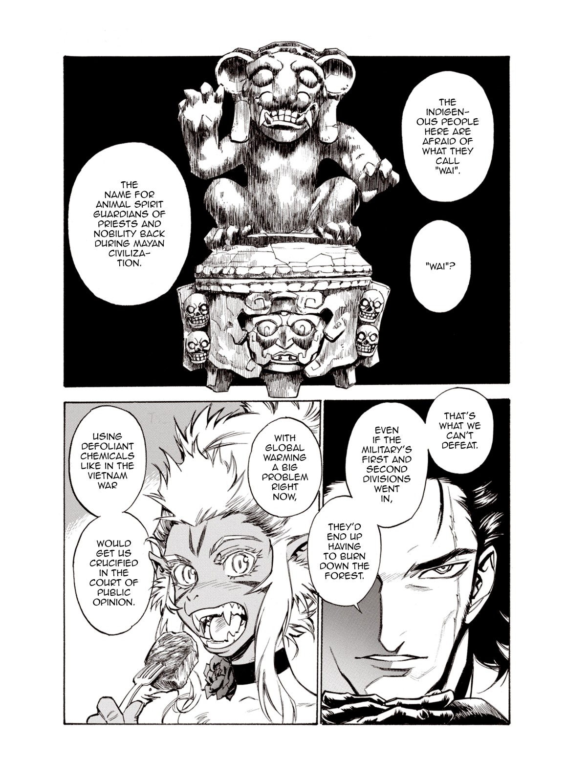 Kouya ni Kemono Doukokusu Chapter 44 page 24 - Chapter 44: Boundaries