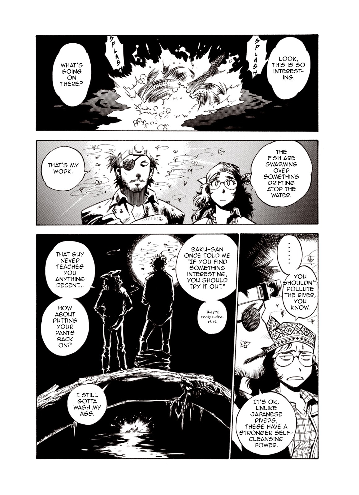 Kouya ni Kemono Doukokusu Chapter 44 page 7 - Chapter 44: Boundaries