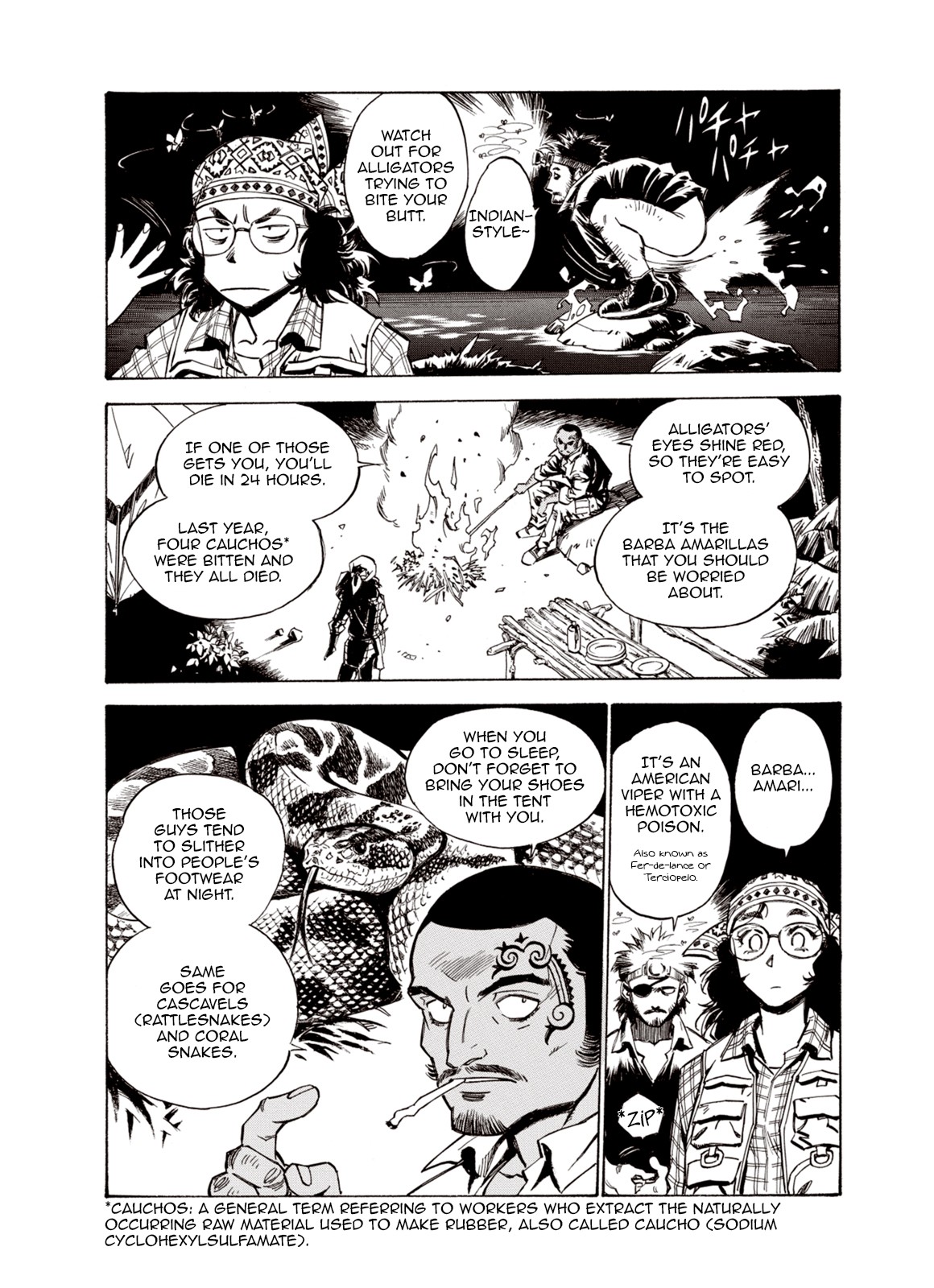 Kouya ni Kemono Doukokusu Chapter 44 page 8 - Chapter 44: Boundaries