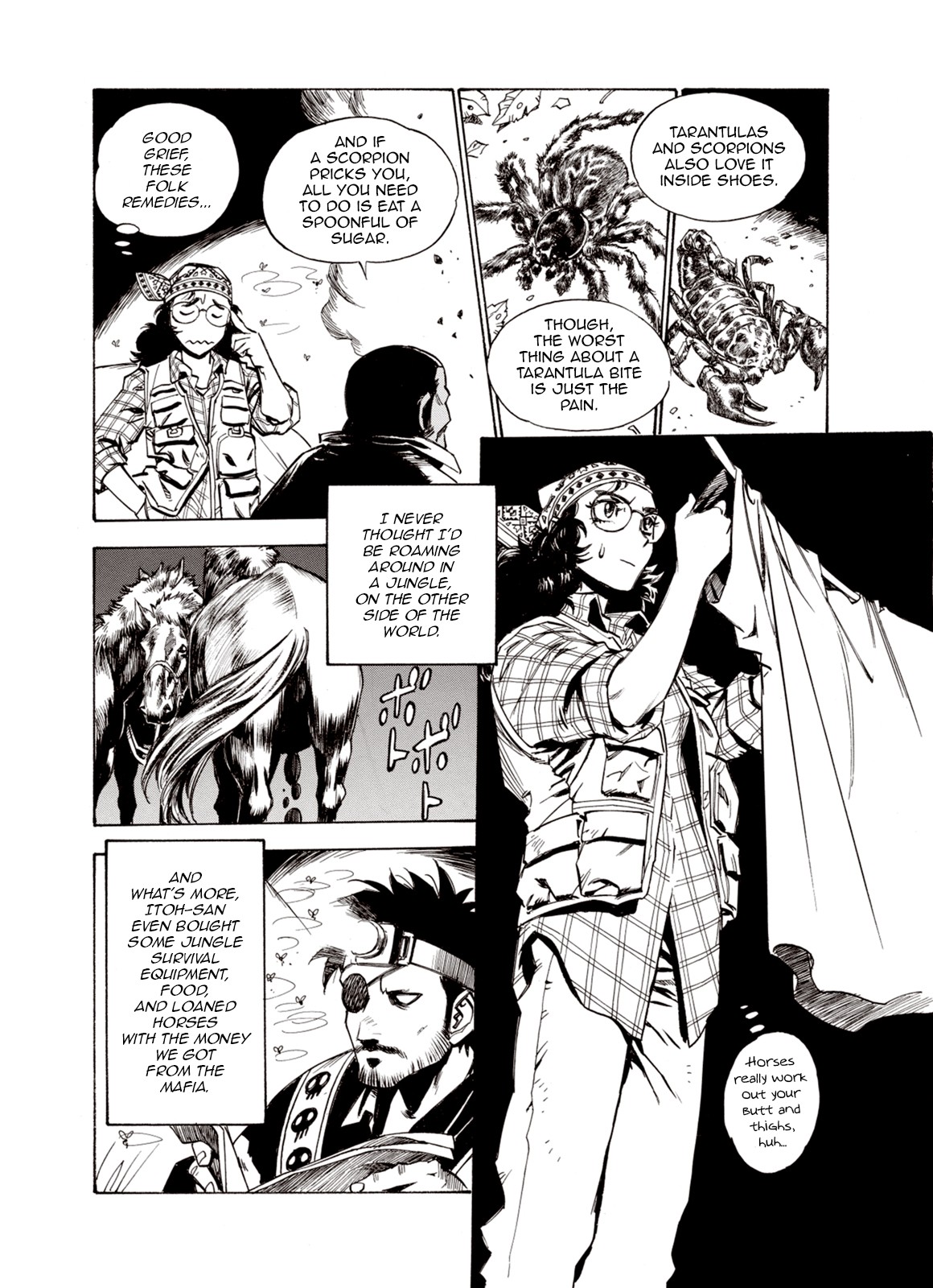 Kouya ni Kemono Doukokusu Chapter 44 page 9 - Chapter 44: Boundaries