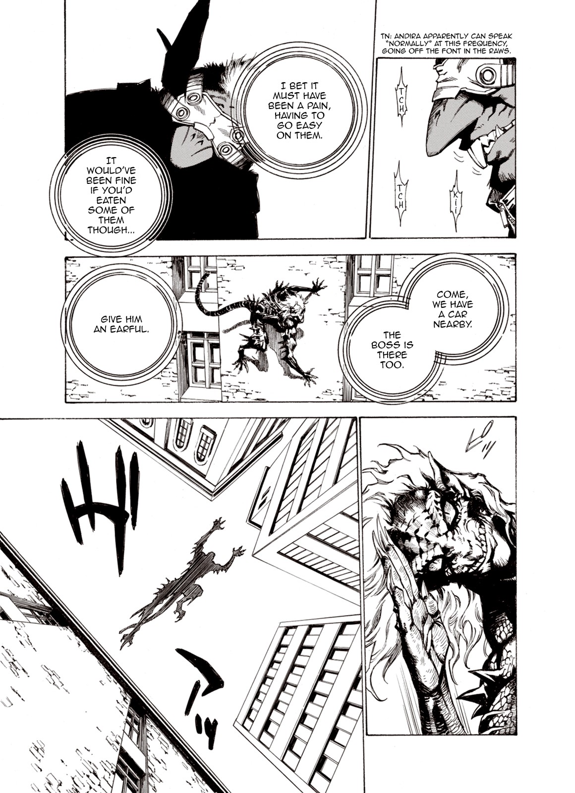 Kouya ni Kemono Doukokusu Chapter 46 page 17 - Chapter 46: Labyrinth