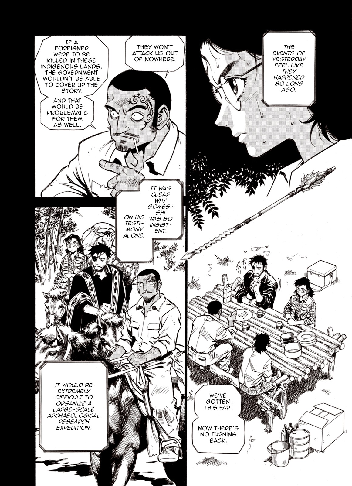 Kouya ni Kemono Doukokusu Chapter 47 page 4 - Chapter 47: Sacrifice