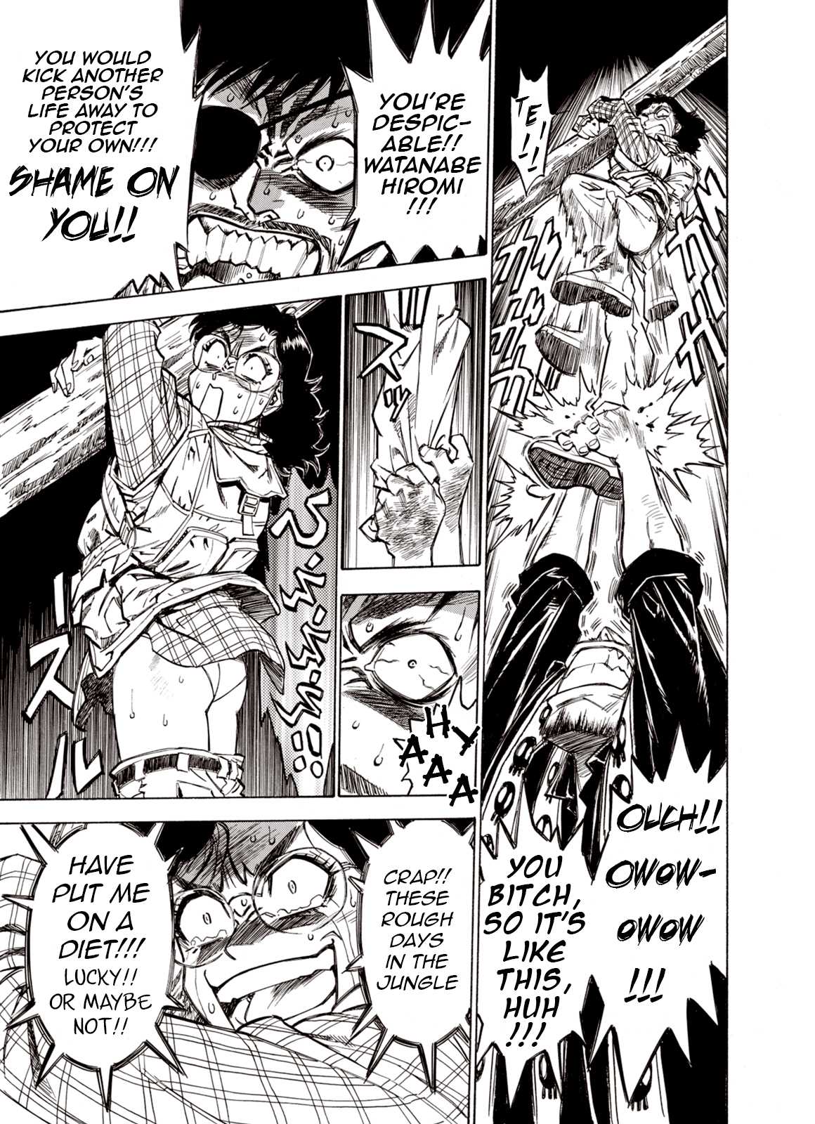 Kouya ni Kemono Doukokusu Chapter 48 page 15 - Chapter 48: Hell