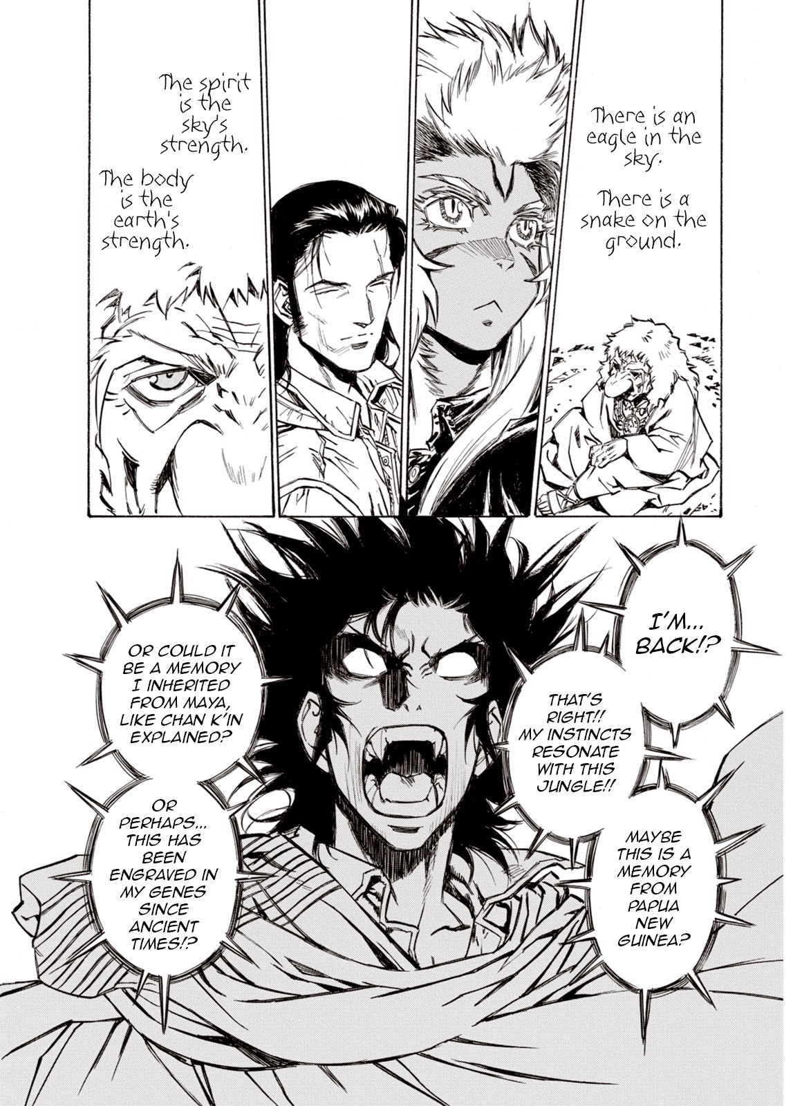 Kouya ni Kemono Doukokusu Chapter 48 page 24 - Chapter 48: Hell