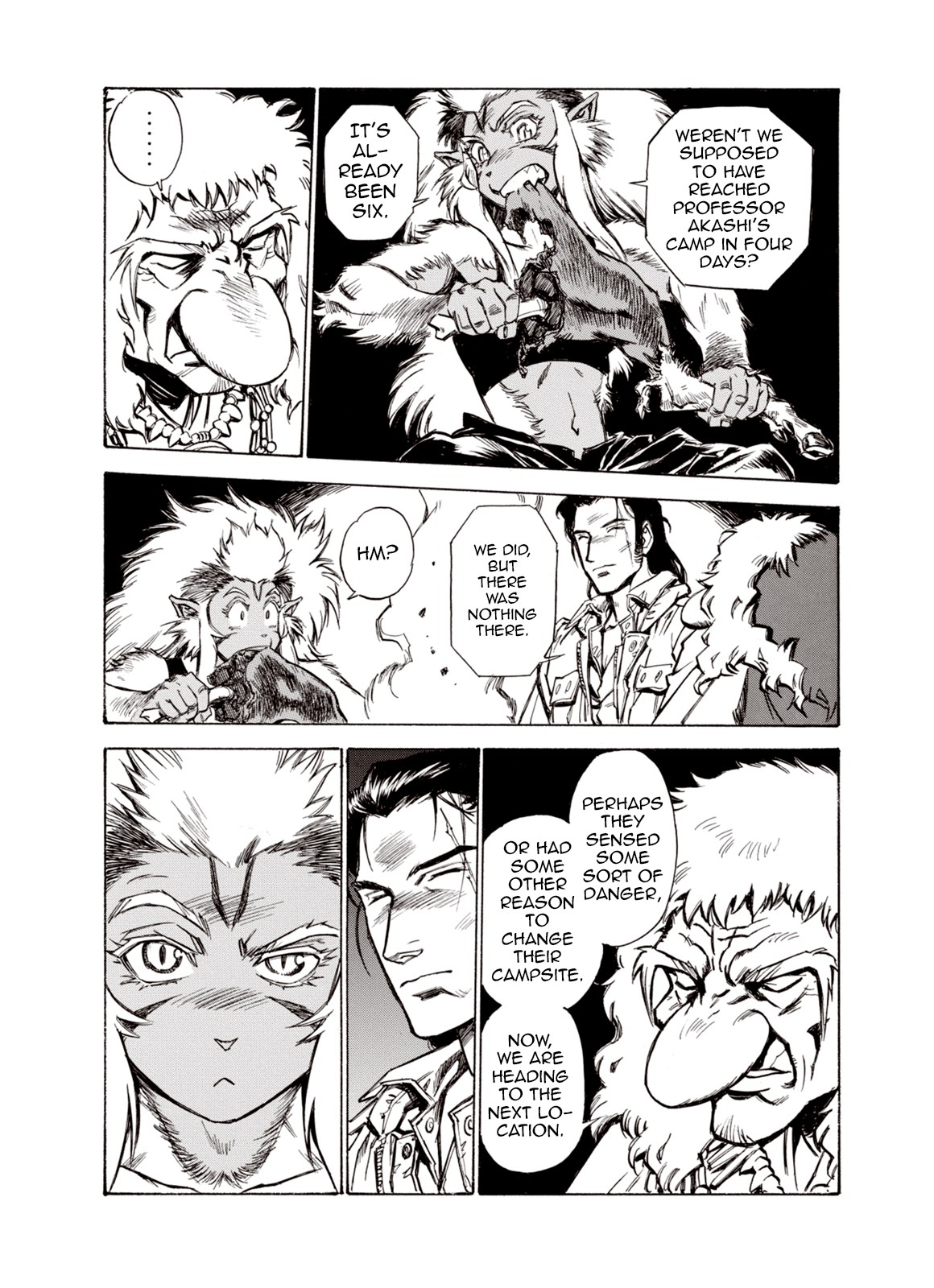 Kouya ni Kemono Doukokusu Chapter 48 page 26 - Chapter 48: Hell