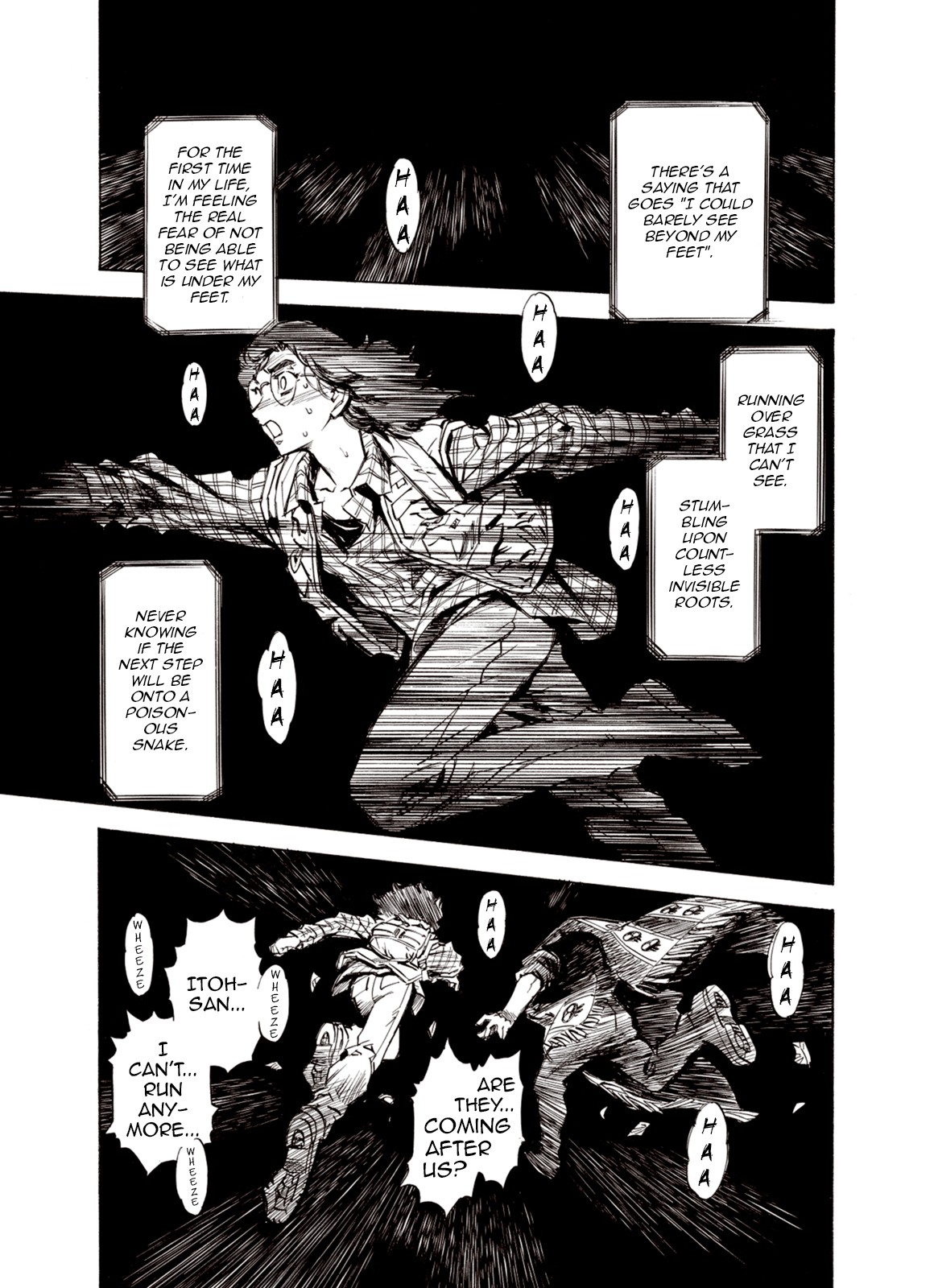 Kouya ni Kemono Doukokusu Chapter 48 page 3 - Chapter 48: Hell