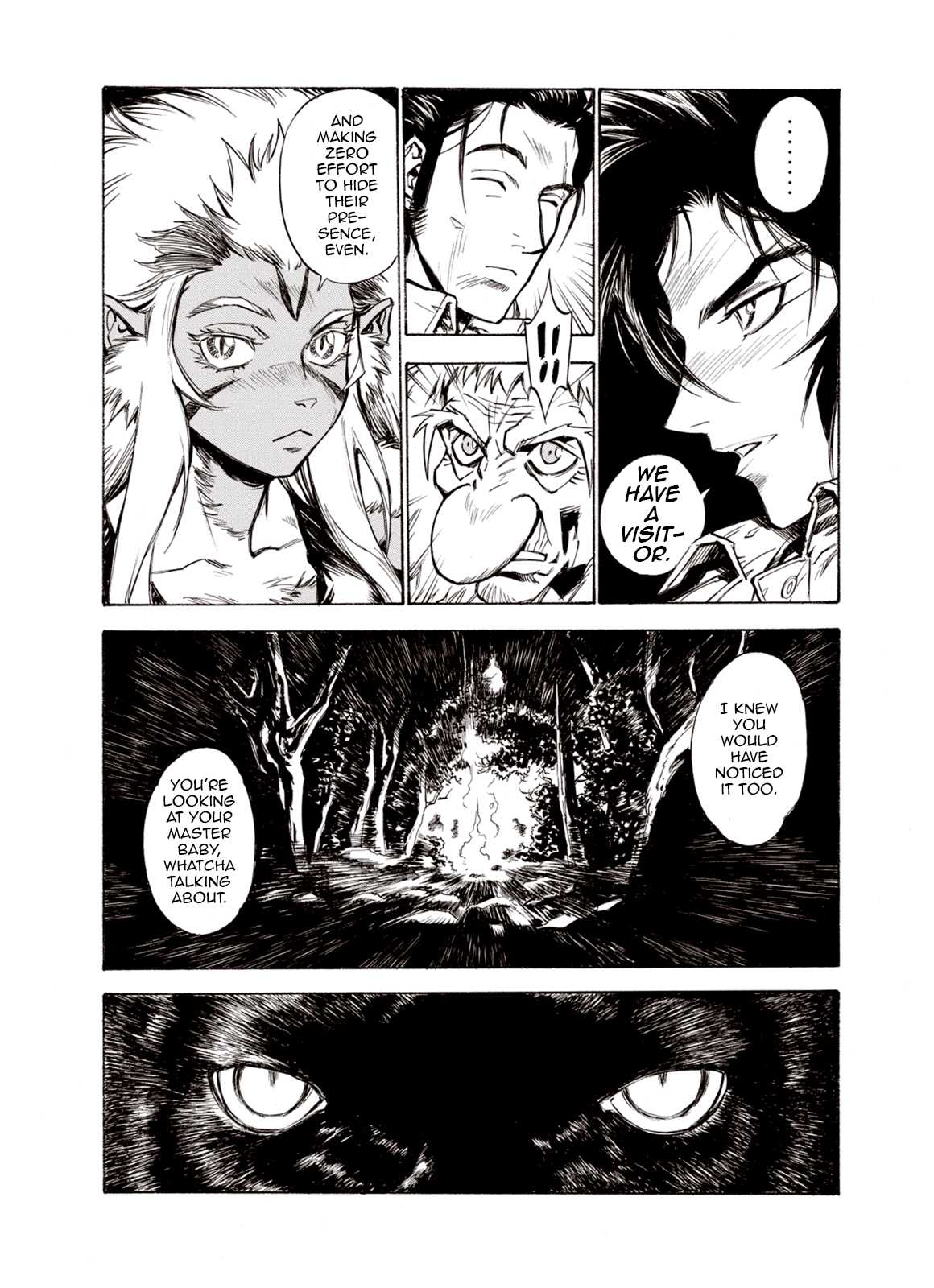 Kouya ni Kemono Doukokusu Chapter 49 page 10 - Chapter 49: Encounter