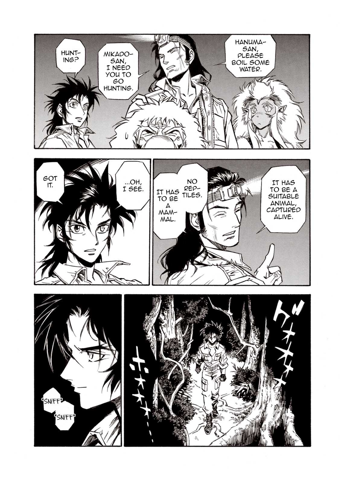 Kouya ni Kemono Doukokusu Chapter 49 page 32 - Chapter 49: Encounter