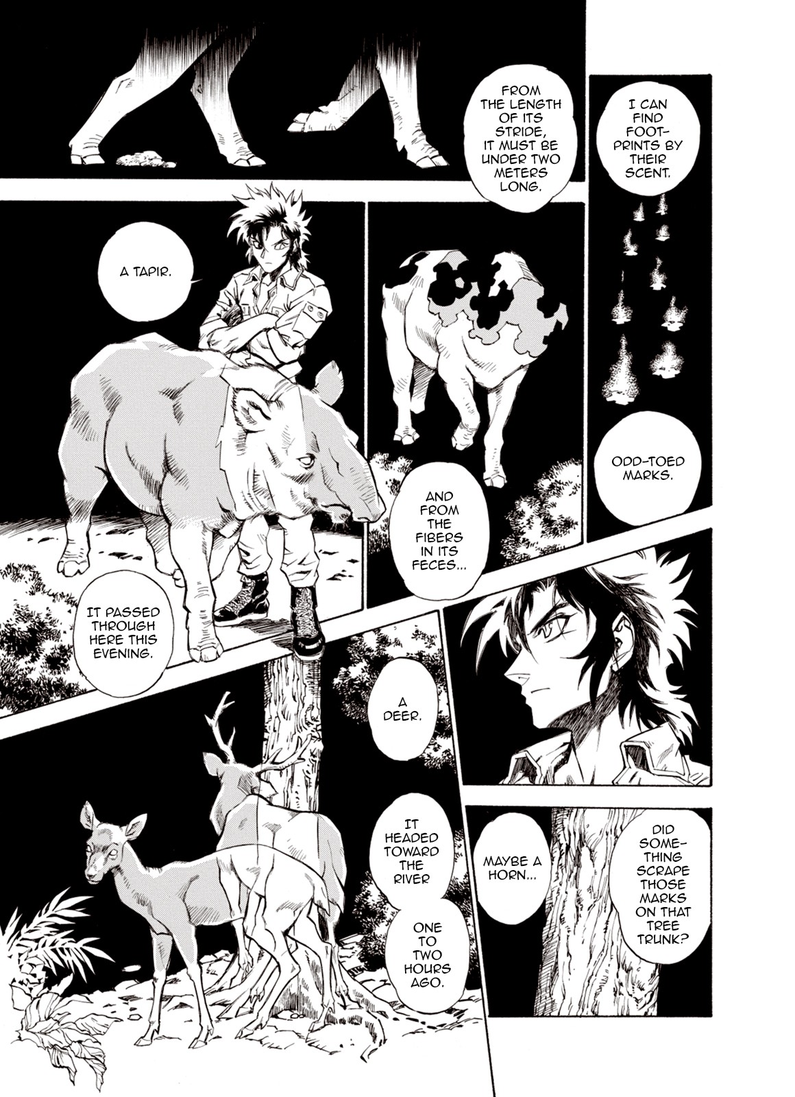 Kouya ni Kemono Doukokusu Chapter 49 page 33 - Chapter 49: Encounter