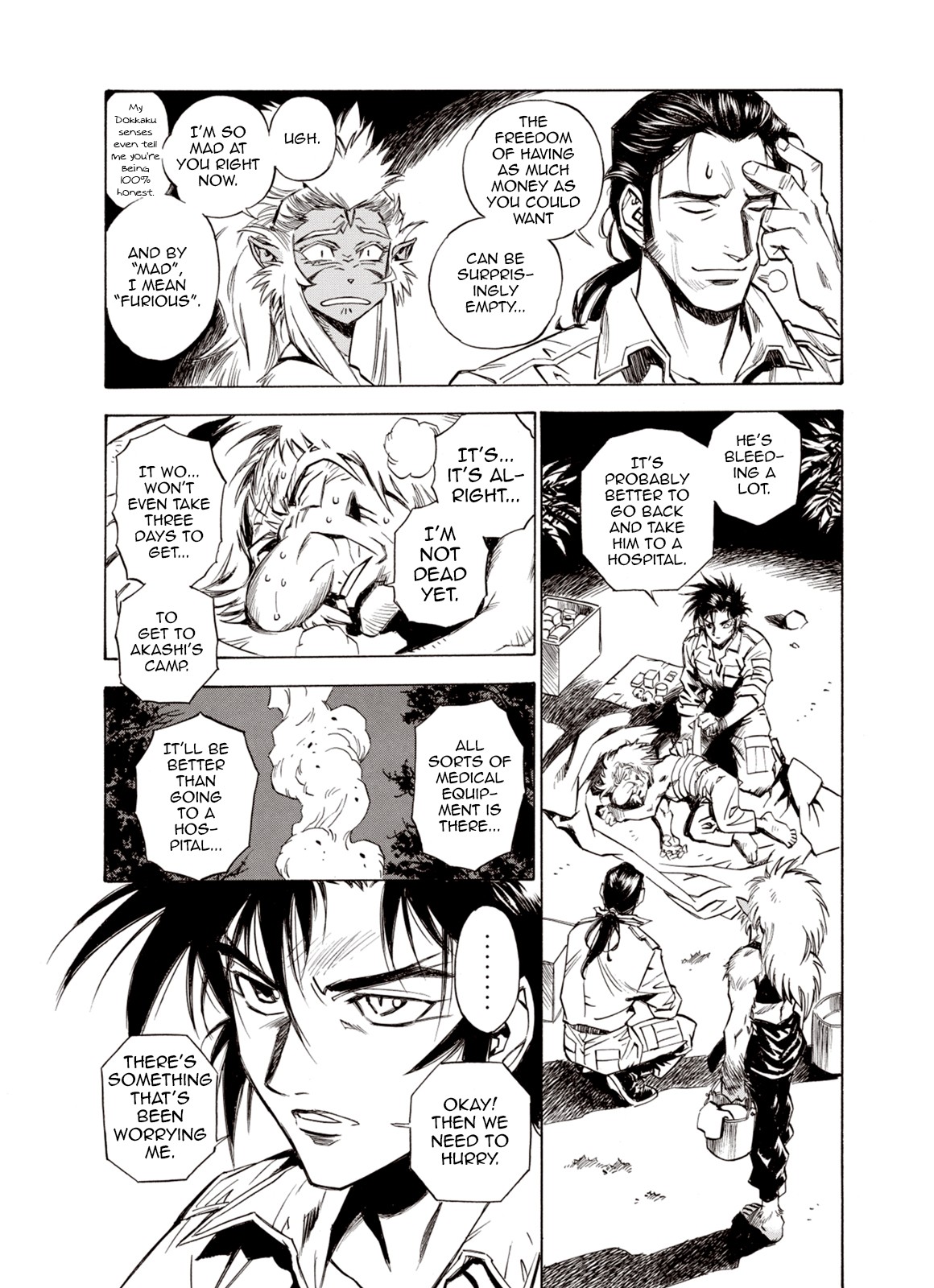 Kouya ni Kemono Doukokusu Chapter 50 page 10 - Chapter 50: Molting