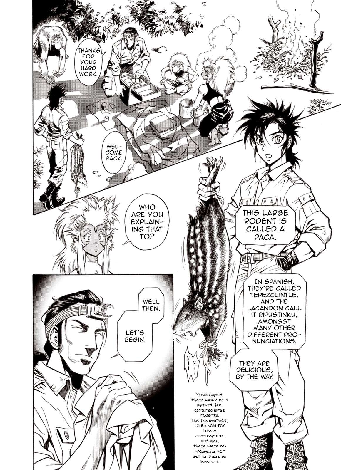 Kouya ni Kemono Doukokusu Chapter 50 page 3 - Chapter 50: Molting