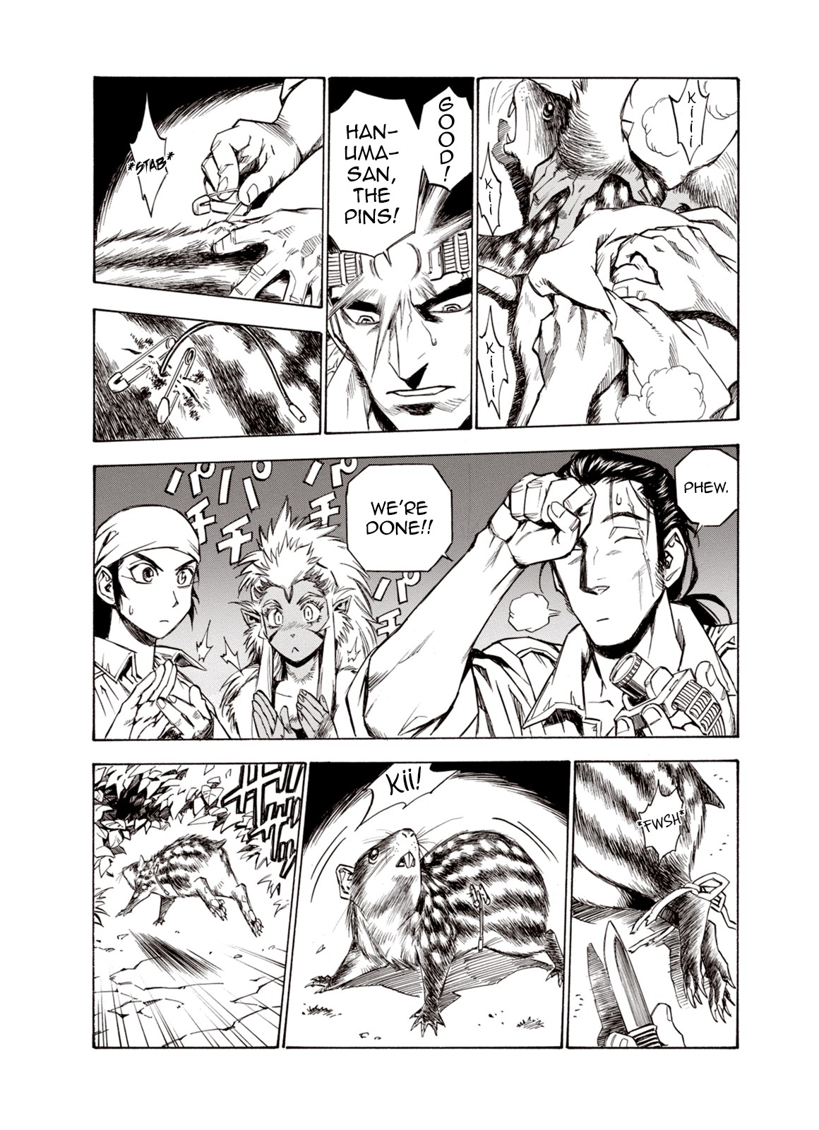 Kouya ni Kemono Doukokusu Chapter 50 page 8 - Chapter 50: Molting