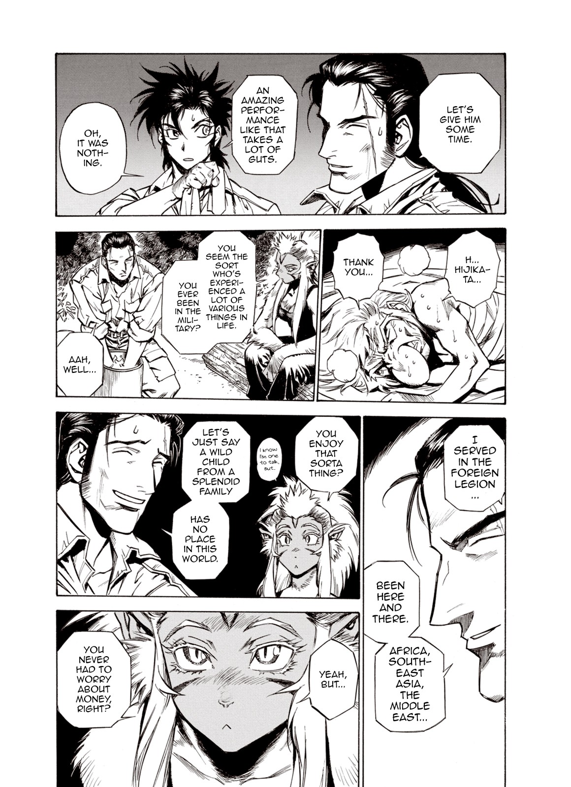 Kouya ni Kemono Doukokusu Chapter 50 page 9 - Chapter 50: Molting