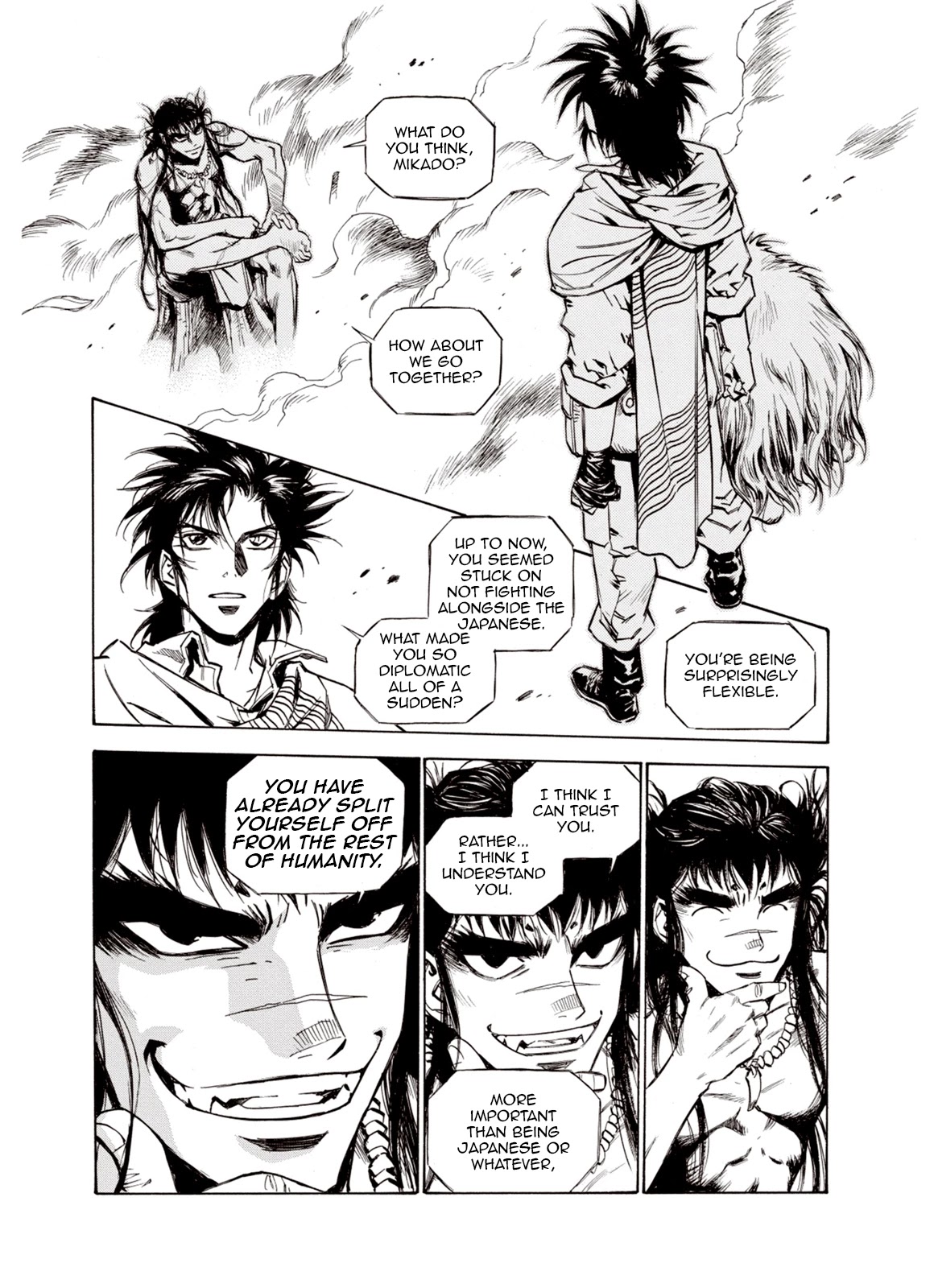 Kouya ni Kemono Doukokusu Chapter 51 page 18 - Chapter 51: Sympathy