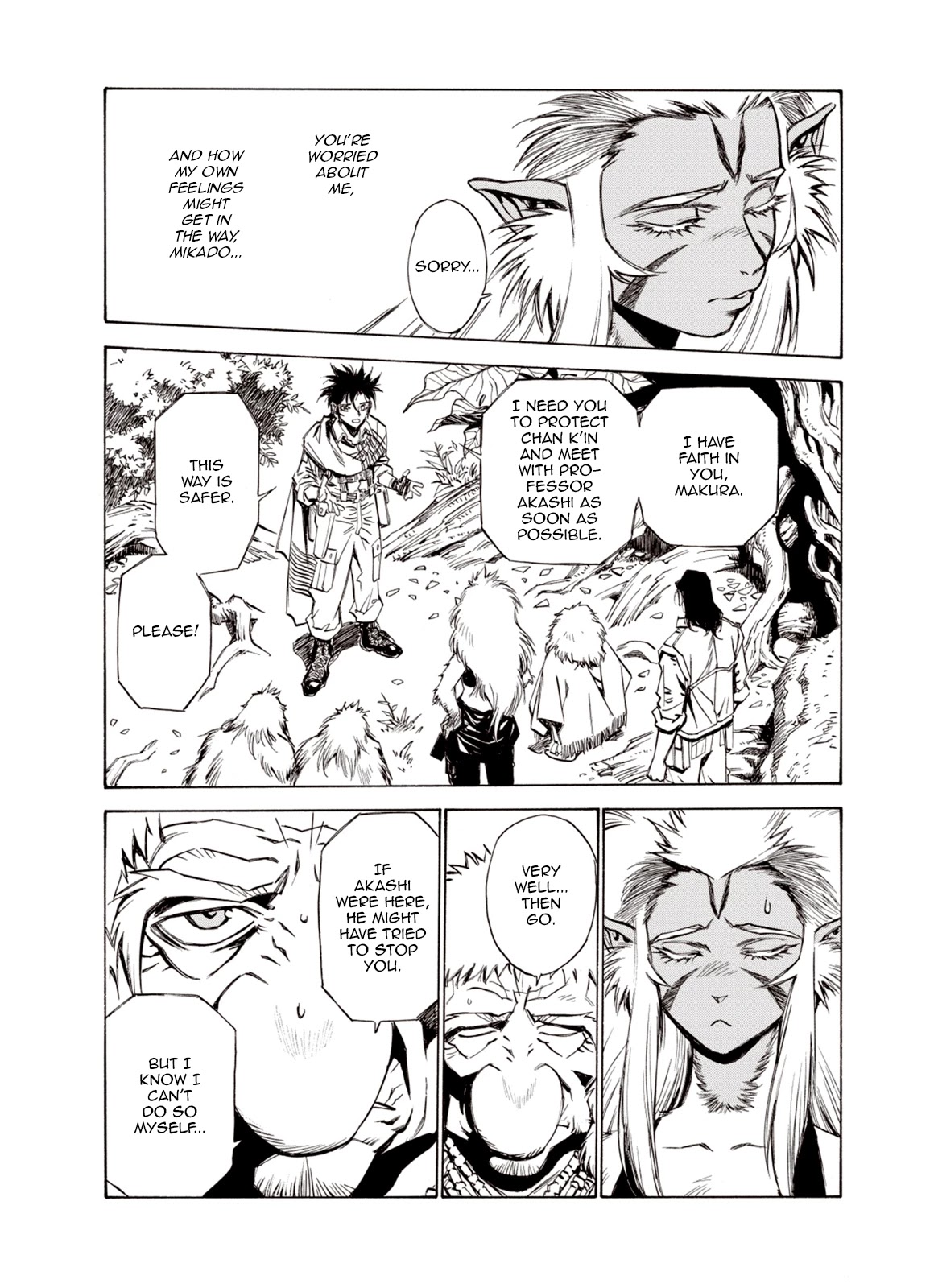 Kouya ni Kemono Doukokusu Chapter 51 page 26 - Chapter 51: Sympathy