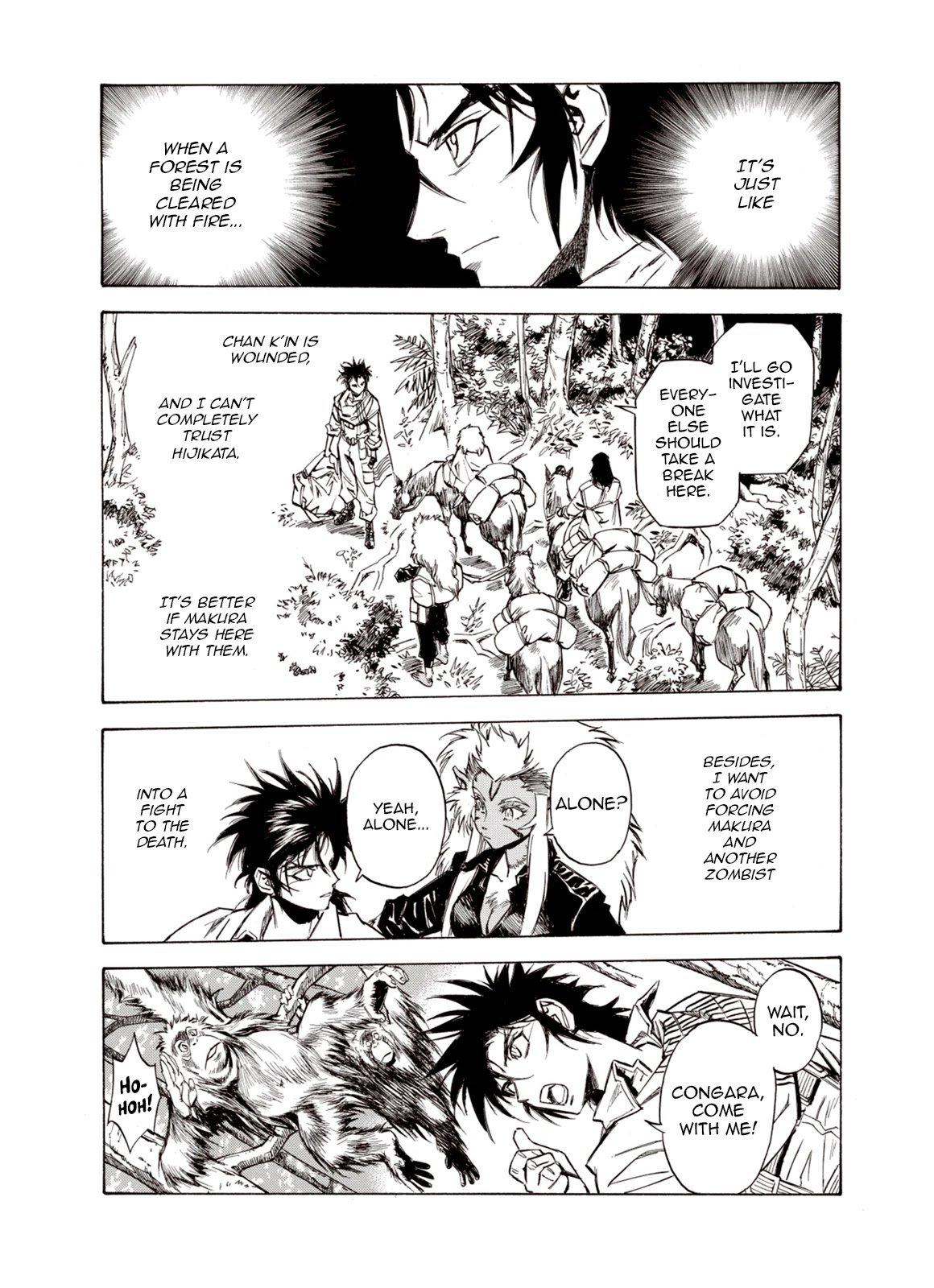 Kouya ni Kemono Doukokusu Chapter 51 page 8 - Chapter 51: Sympathy
