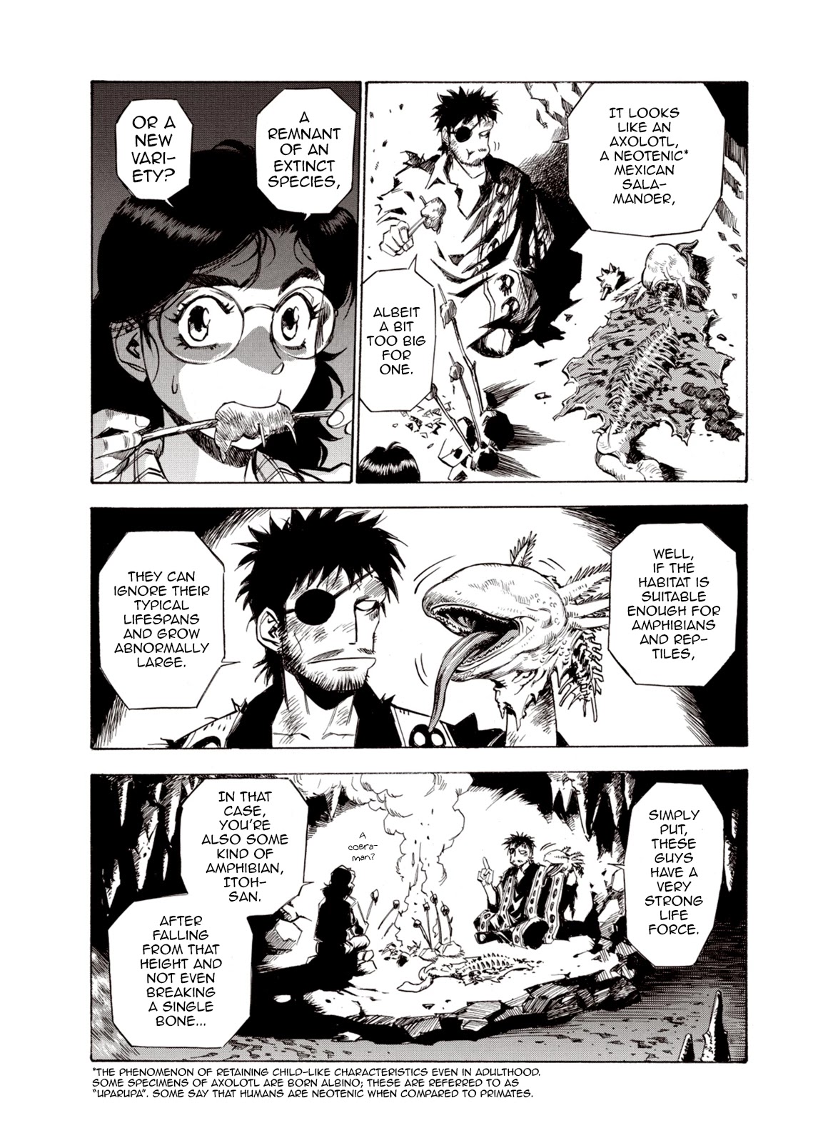 Kouya ni Kemono Doukokusu Chapter 52 page 13 - Chapter 52: Large River