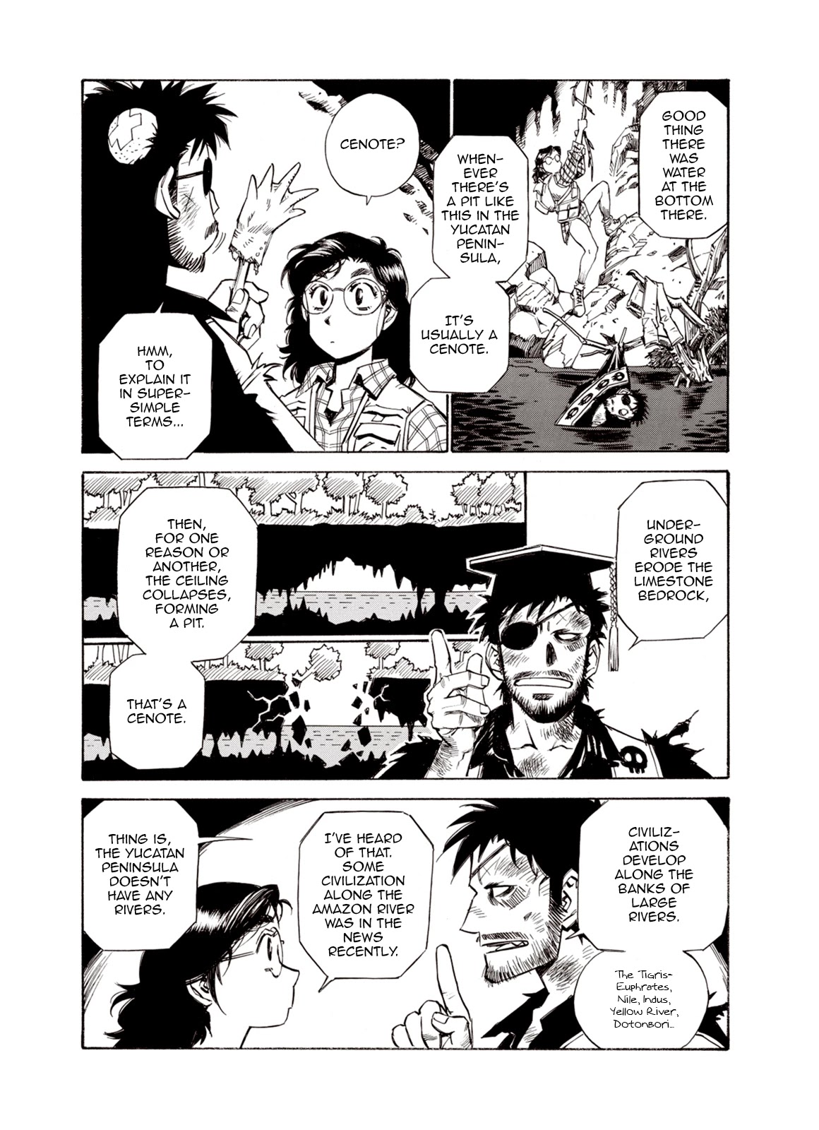 Kouya ni Kemono Doukokusu Chapter 52 page 14 - Chapter 52: Large River