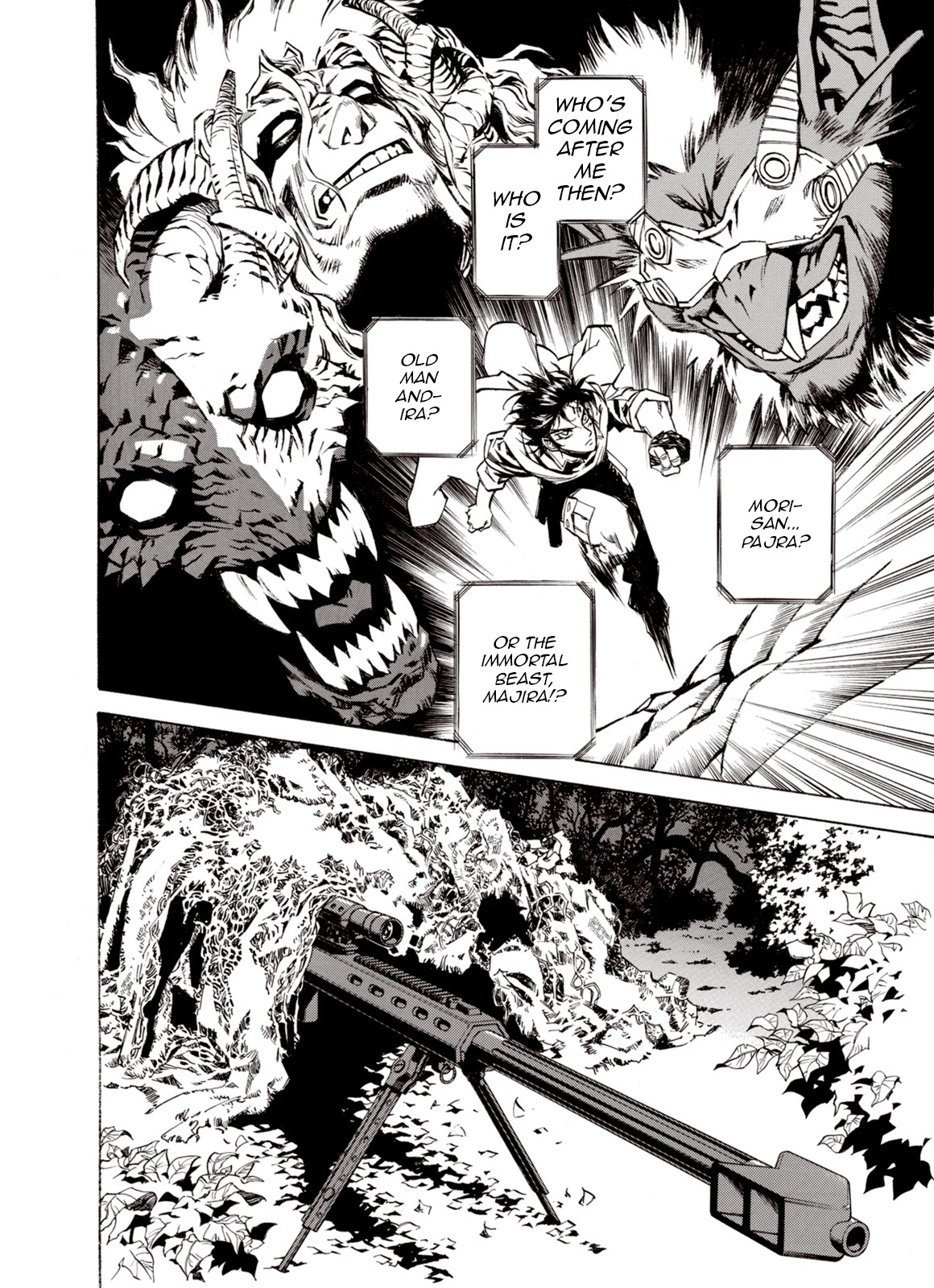 Kouya ni Kemono Doukokusu Chapter 53 page 14 - Chapter 53: Tactics