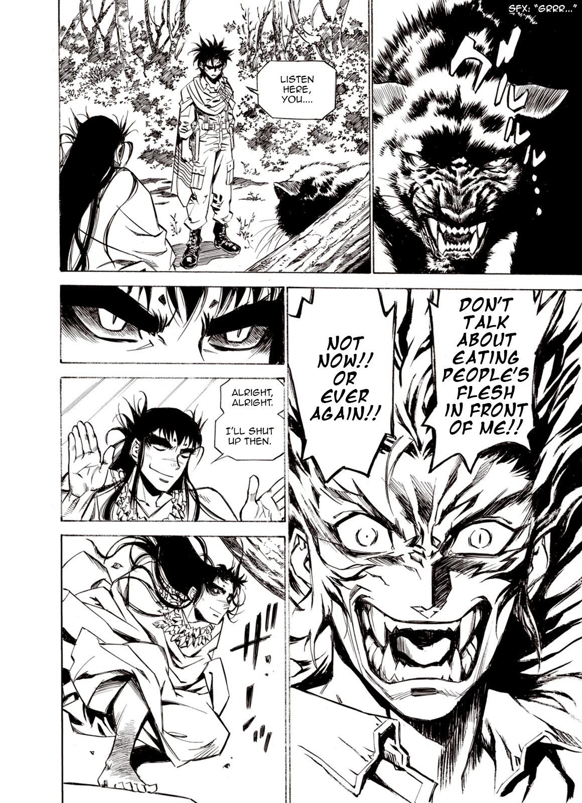 Kouya ni Kemono Doukokusu Chapter 53 page 20 - Chapter 53: Tactics