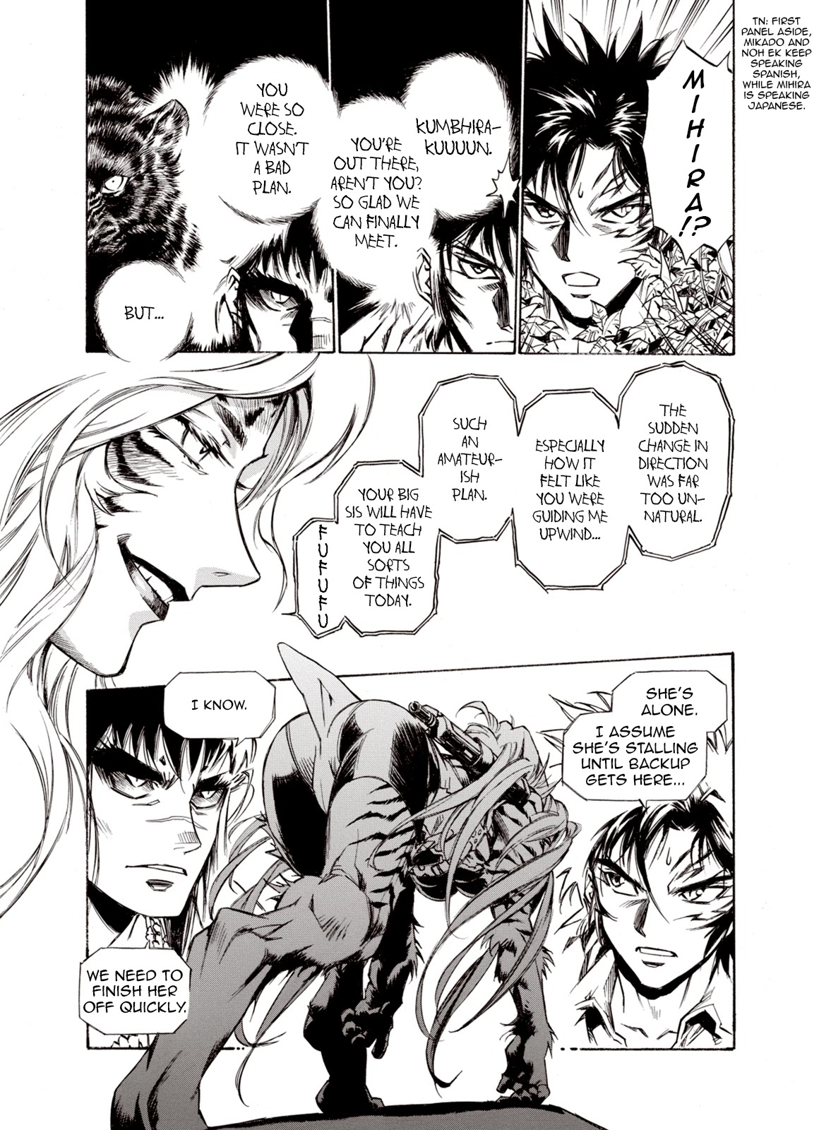 Kouya ni Kemono Doukokusu Chapter 53 page 26 - Chapter 53: Tactics